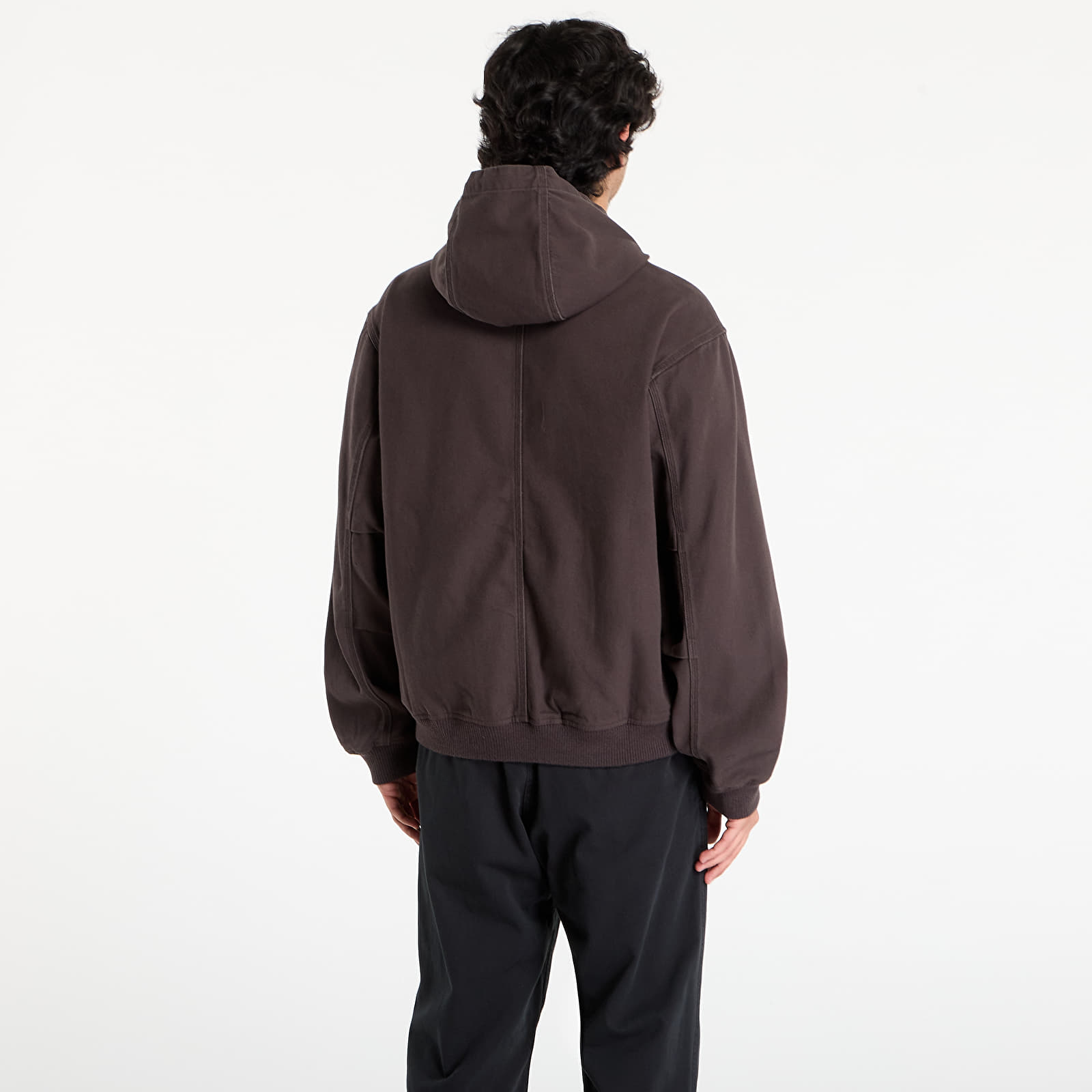 Vestes pour hommes Gramicci El Cap Canvas Hooded Jacket Umber