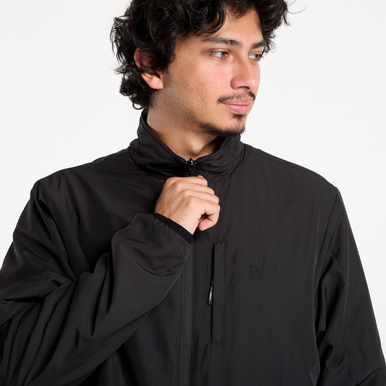 Мъжки якета Gramicci Thermal Fleece Reversible Jacket UNISEX Black