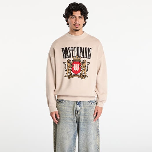 Wasted Paris M Crest Sweater Sahara