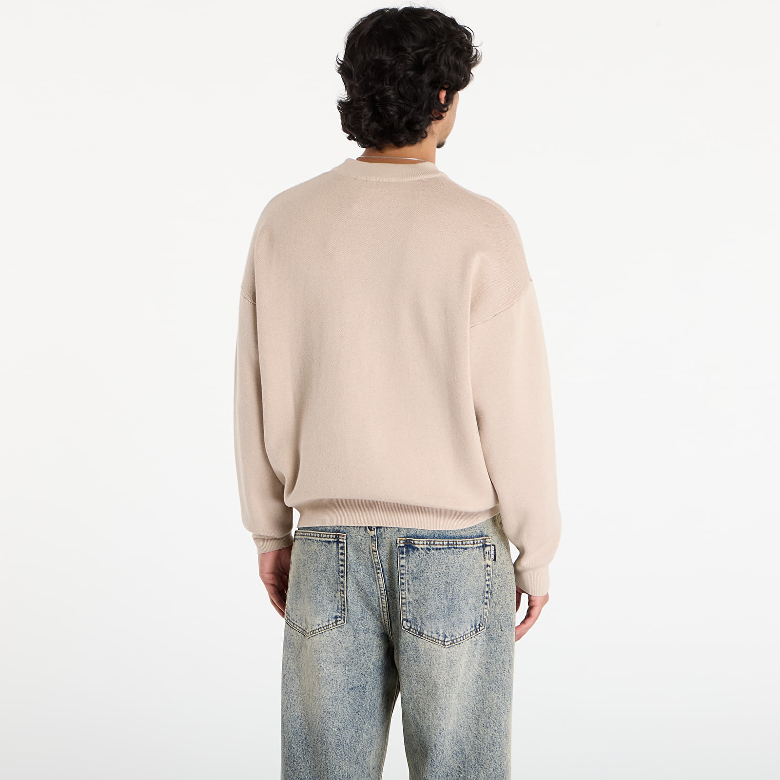 Pulls homme Wasted Paris M Crest Sweater Sahara