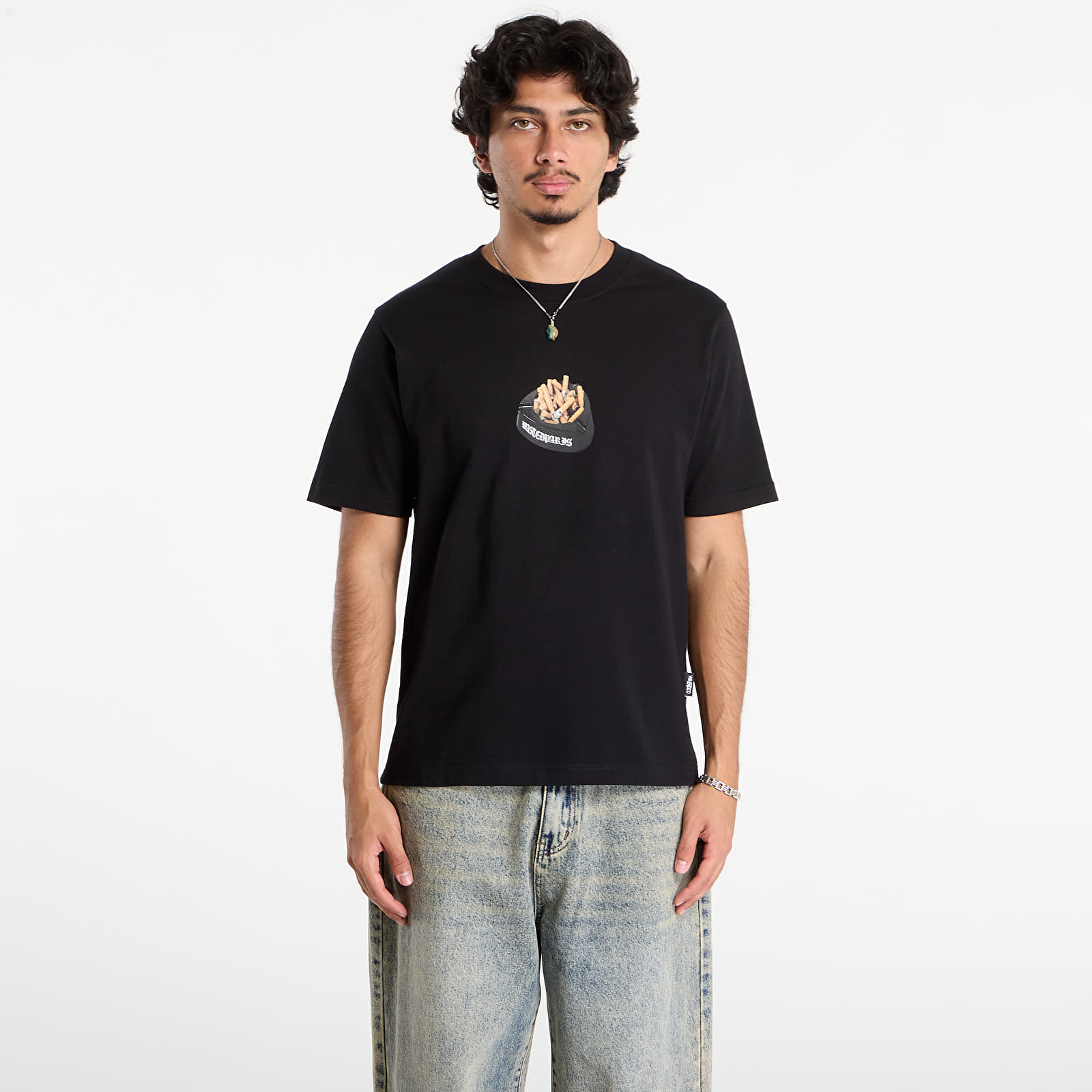 T-shirts homme Wasted Paris M Ashtray T-Shirt Black