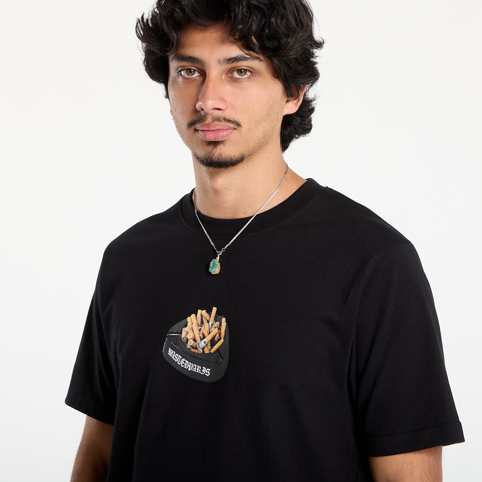 T-shirts homme Wasted Paris M Ashtray T-Shirt Black