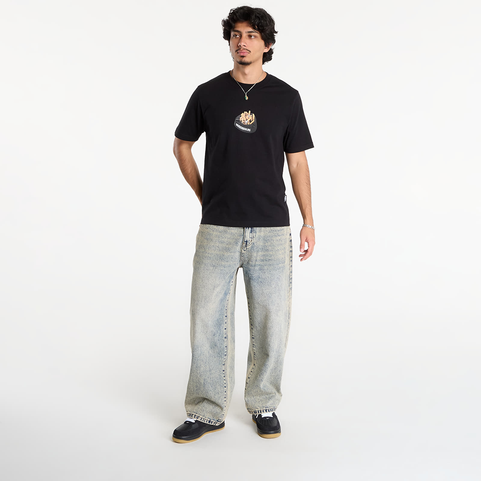 T-shirts homme Wasted Paris M Ashtray T-Shirt Black