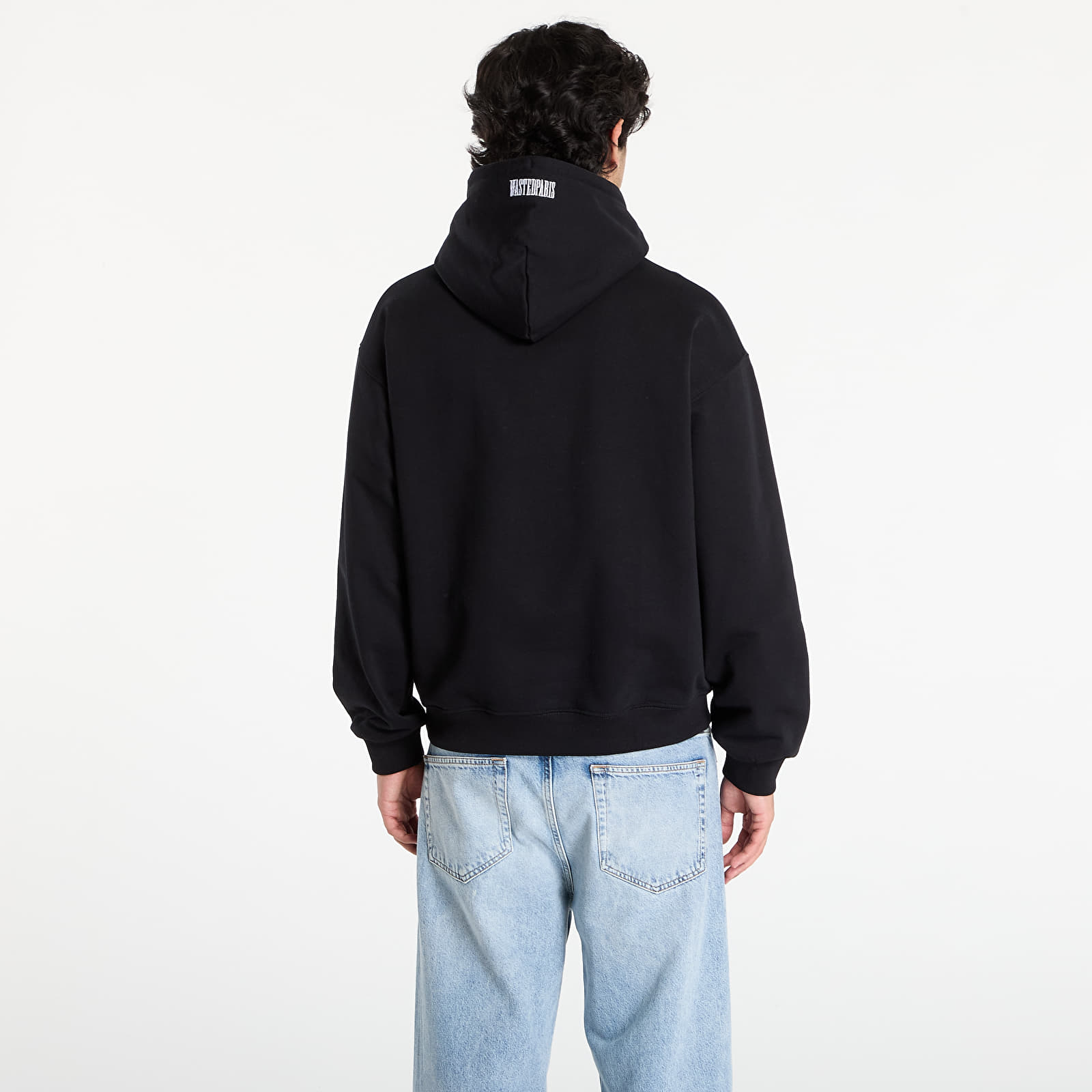 Sweats à capuche homme Wasted Paris M Crest Hoodie Black