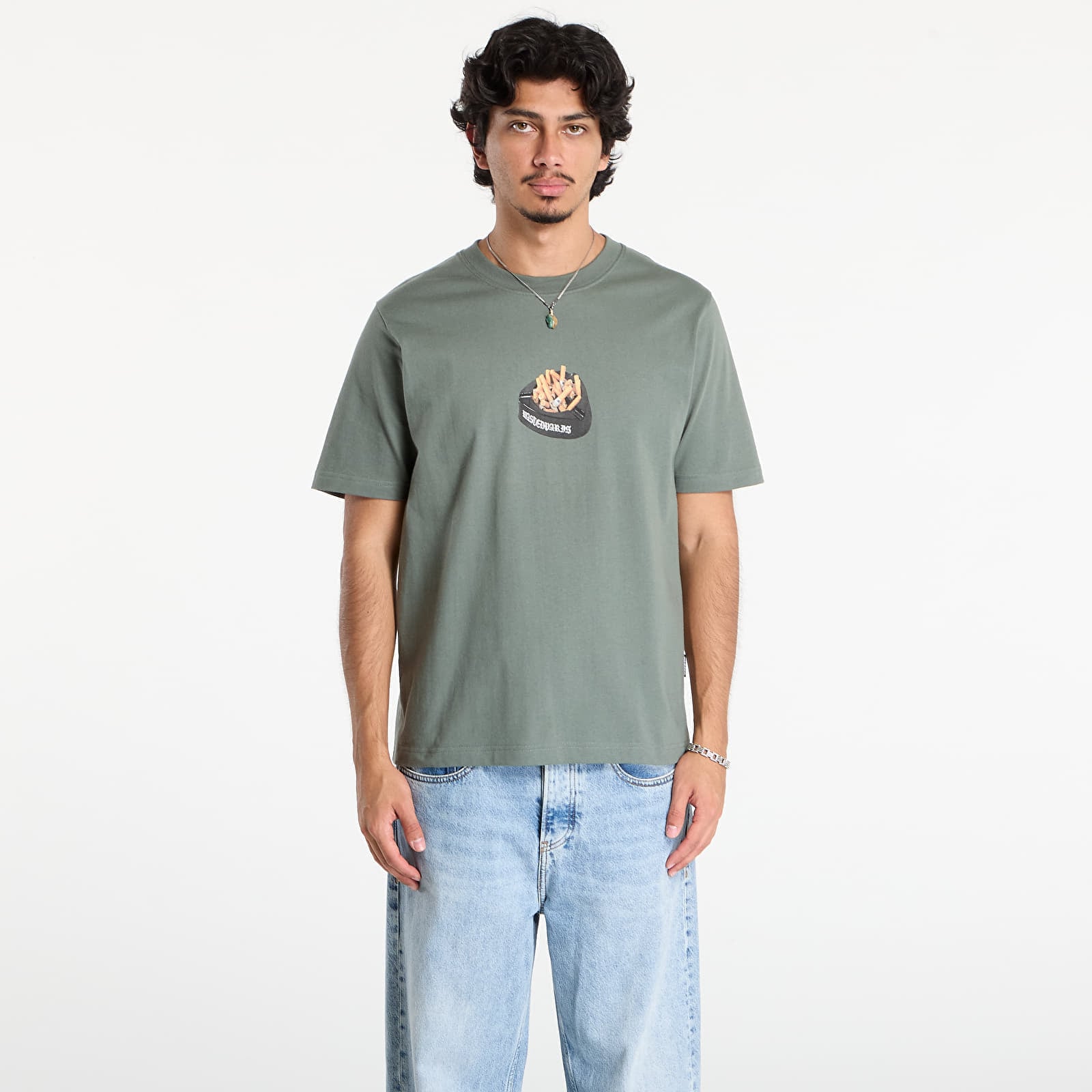 Tricou Wasted Paris M Ashtray T-Shirt Lichen Green XL