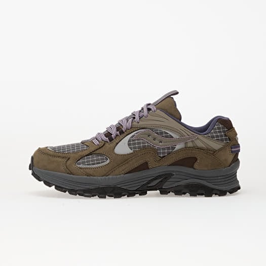 Saucony Grid Aura X Dark Grey/ Mud