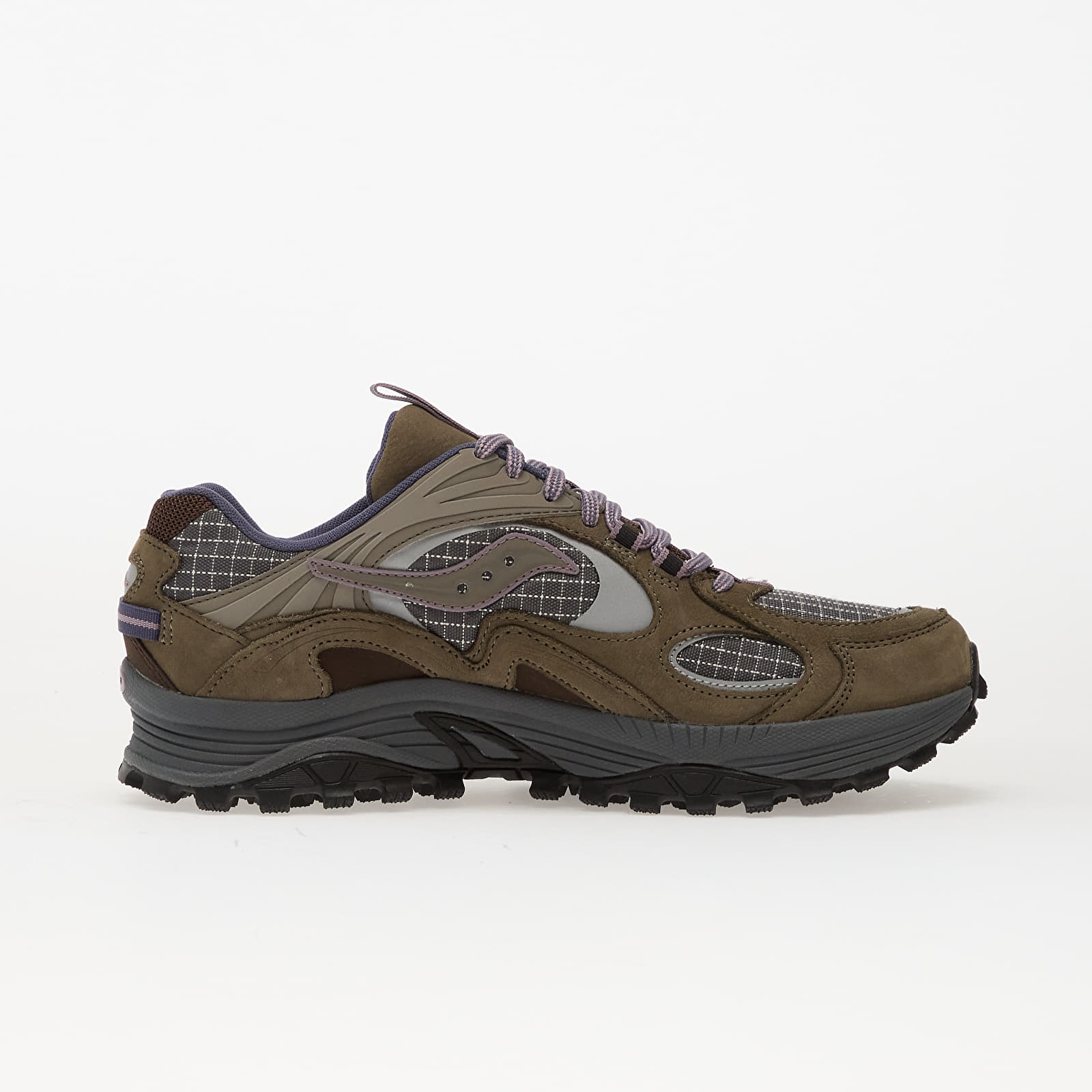 Zapatillas Hombre Saucony Grid Aura X Dark Grey/ Mud