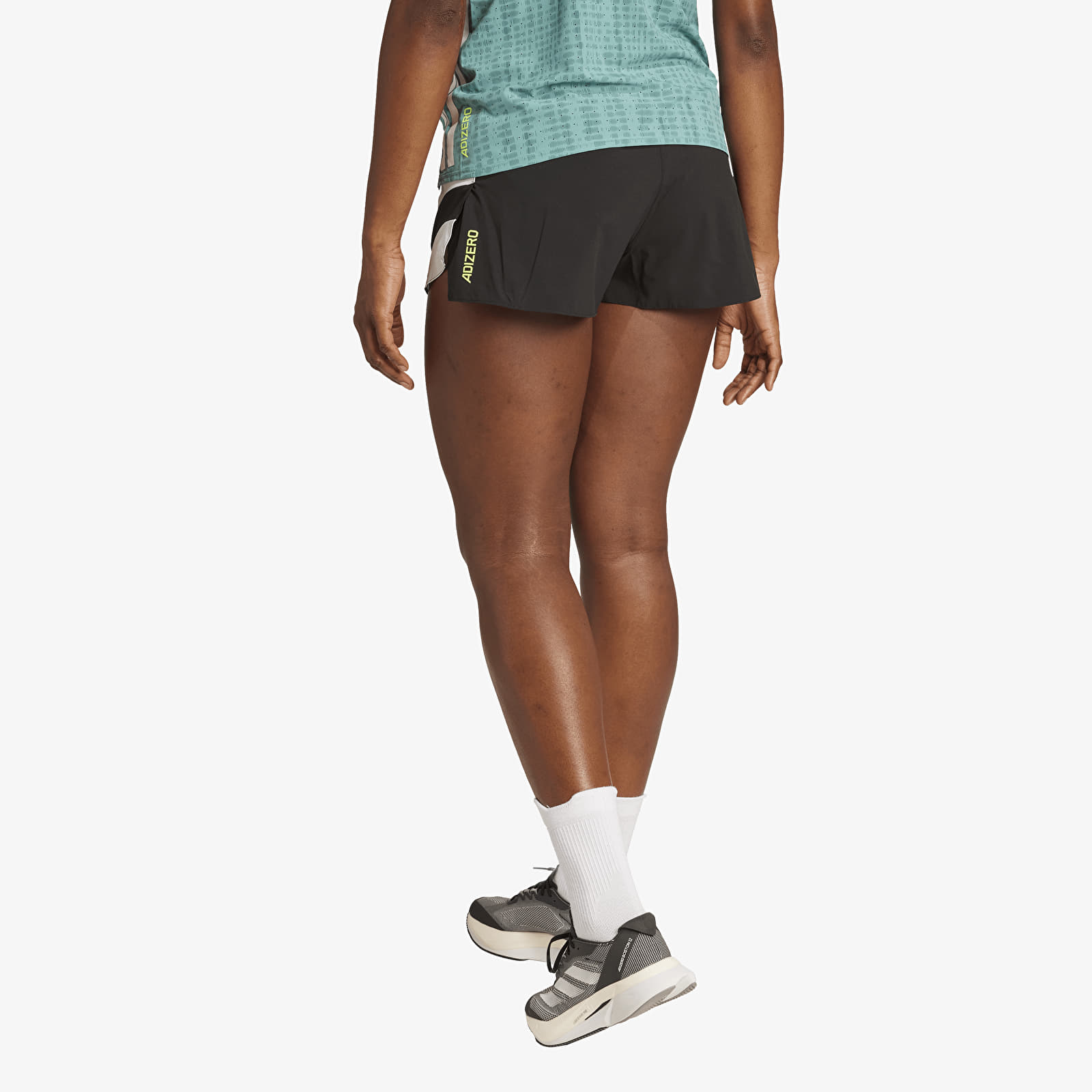 Дамски шорти adidas Adizero Archive Running Gel Short Black/ White