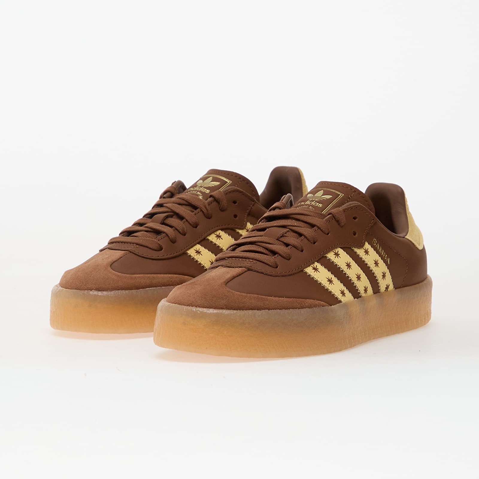 Chaussures et baskets femme adidas Sambae W Preloved Brown/ Orange Tint/ Clear Sky