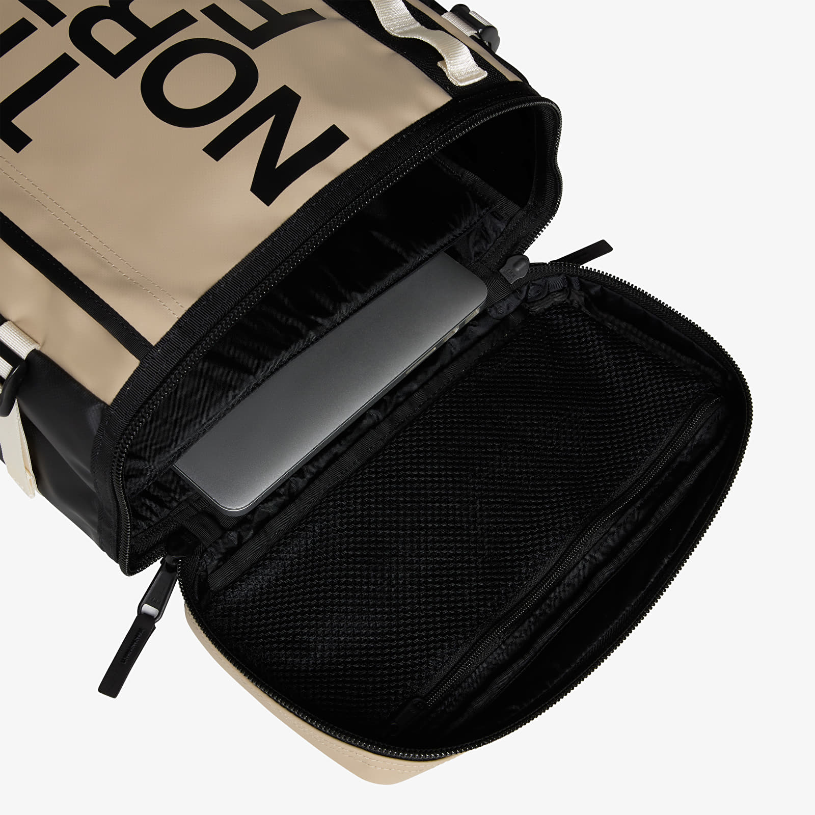 Mochilas para homem The North Face Base Camp Fuse Box Flax/ White Dune