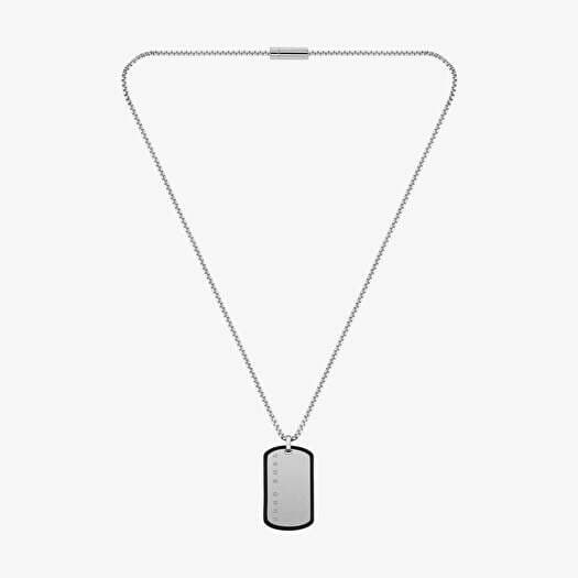 Hugo Boss Necklace Id 1580050 Black/ Silver