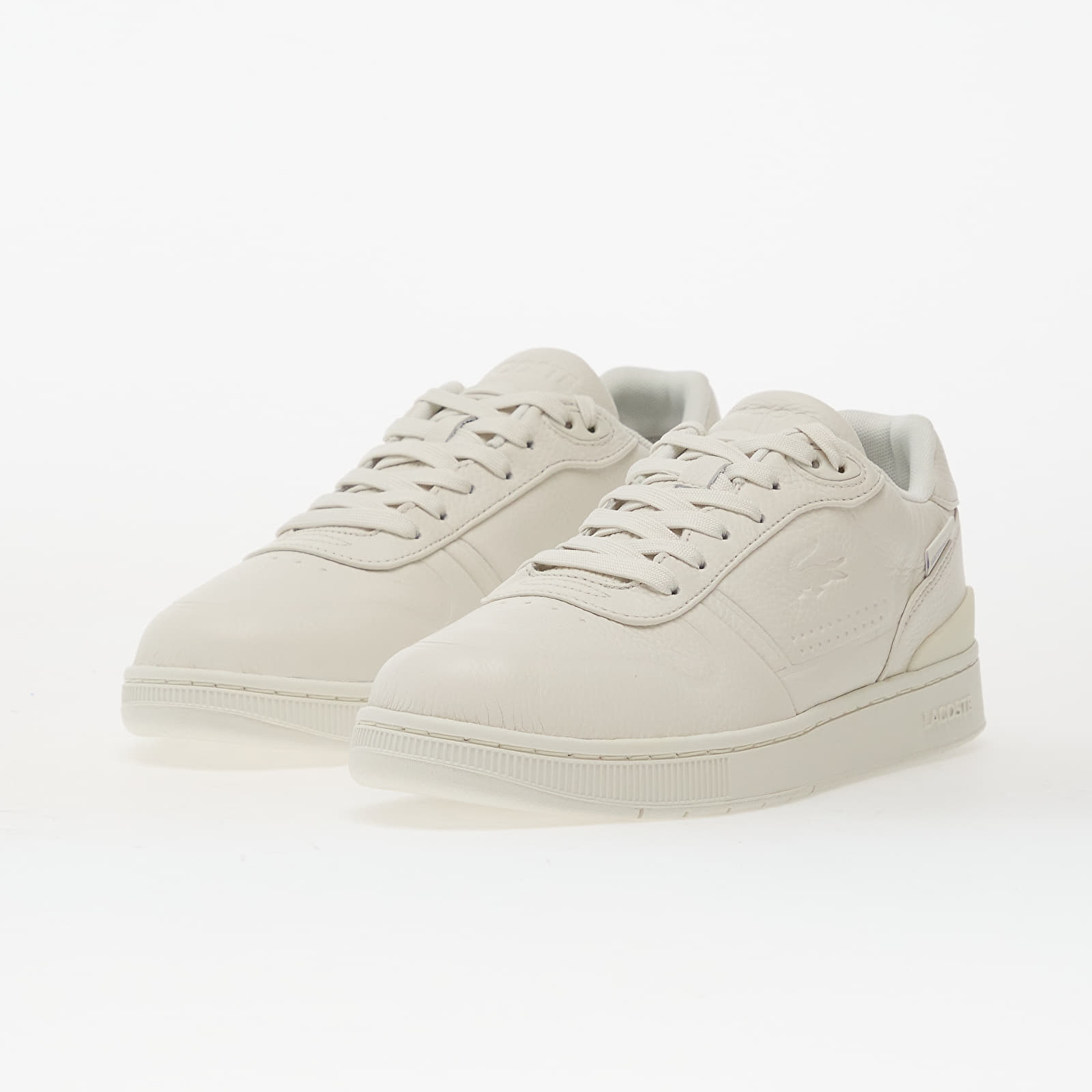 Chaussures et baskets homme LACOSTE T-Clip Shield Off-White