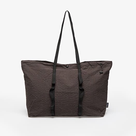 Bolsa Gramicci Plaid Climbing Tote Deep Brown