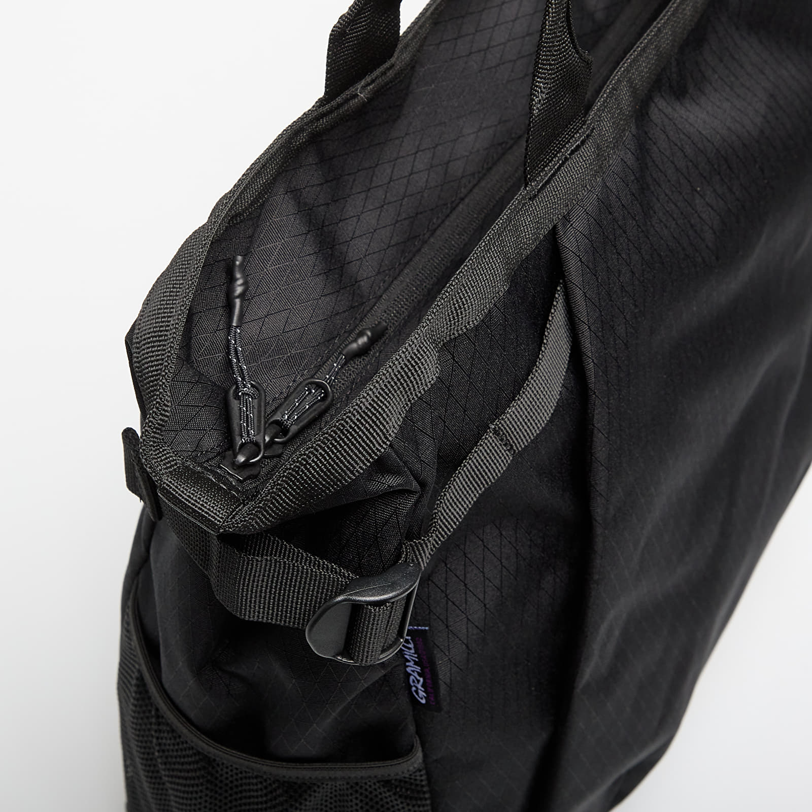 Bolsas de ombro masculinas Gramicci Climbing Tote Black