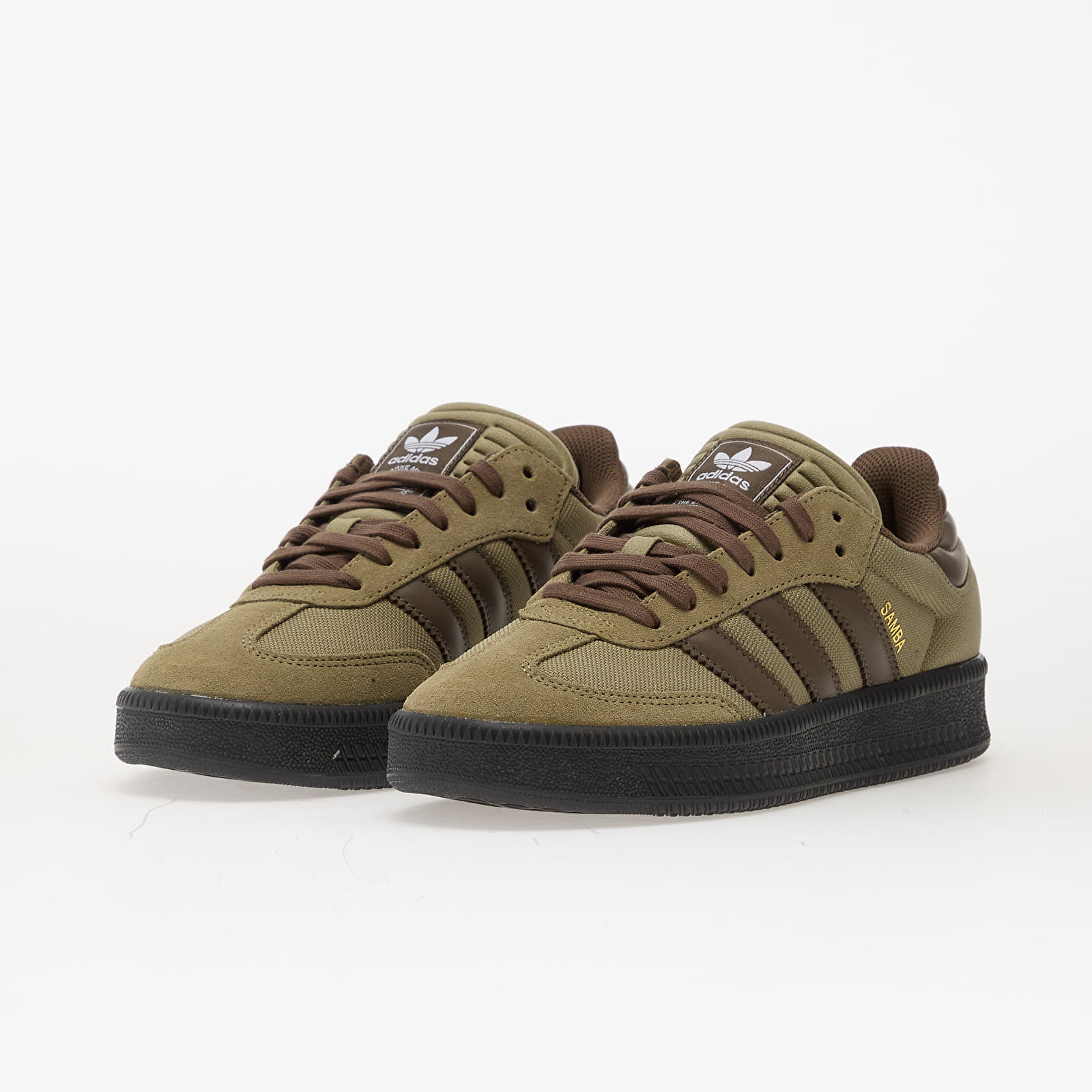 Мъжки кецове и обувки adidas Samba Xlg Orbit Green/ Cardboard Brown/ Core Black