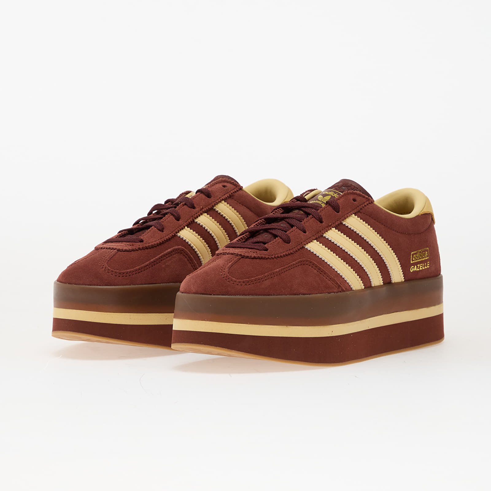 Chaussures et baskets femme adidas Gazelle Stack W Fox Brown/ Orange Tint/ Gum