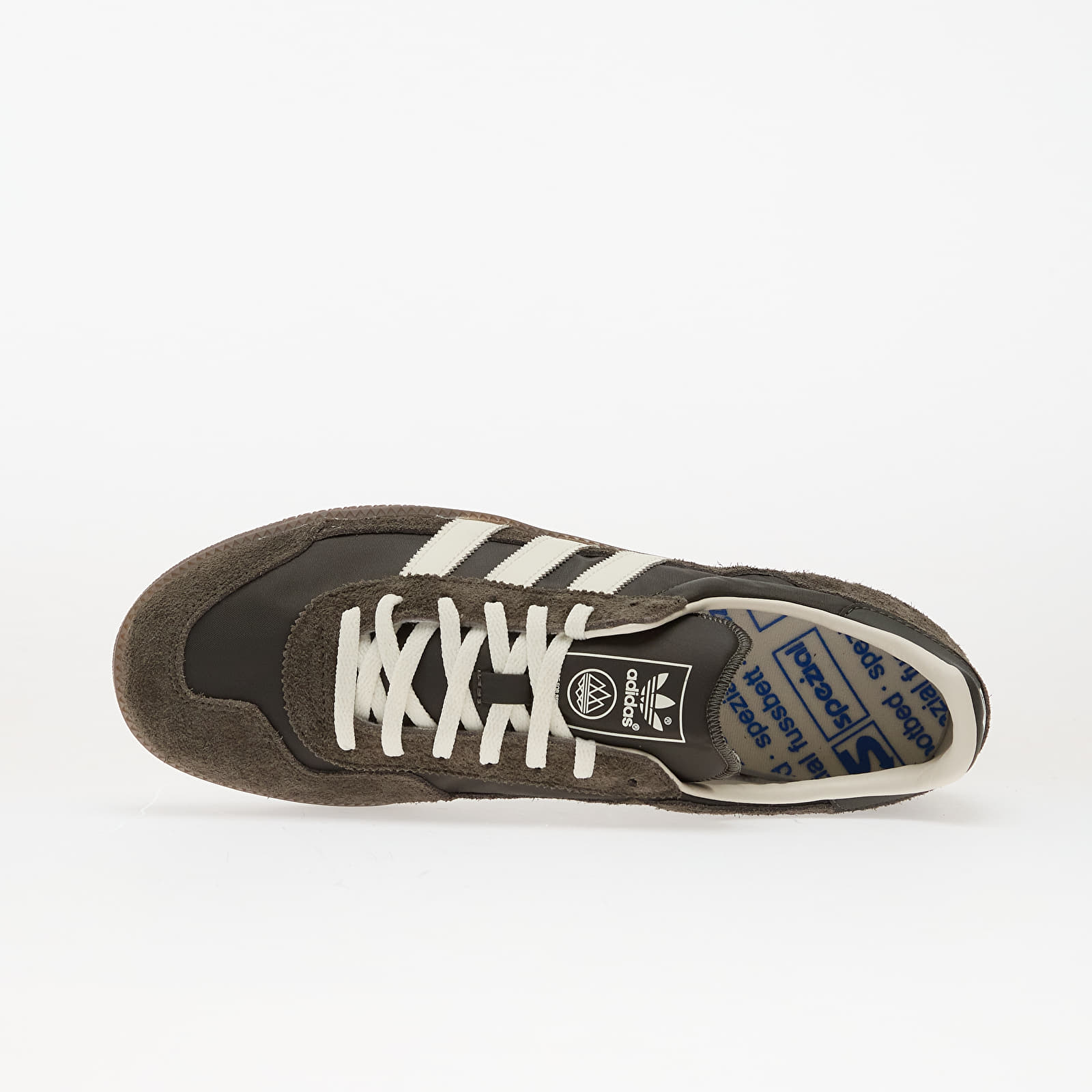 Vīriešu čības un apavi adidas Wensley Spzl Utility Grey/ Off White/ Gum5