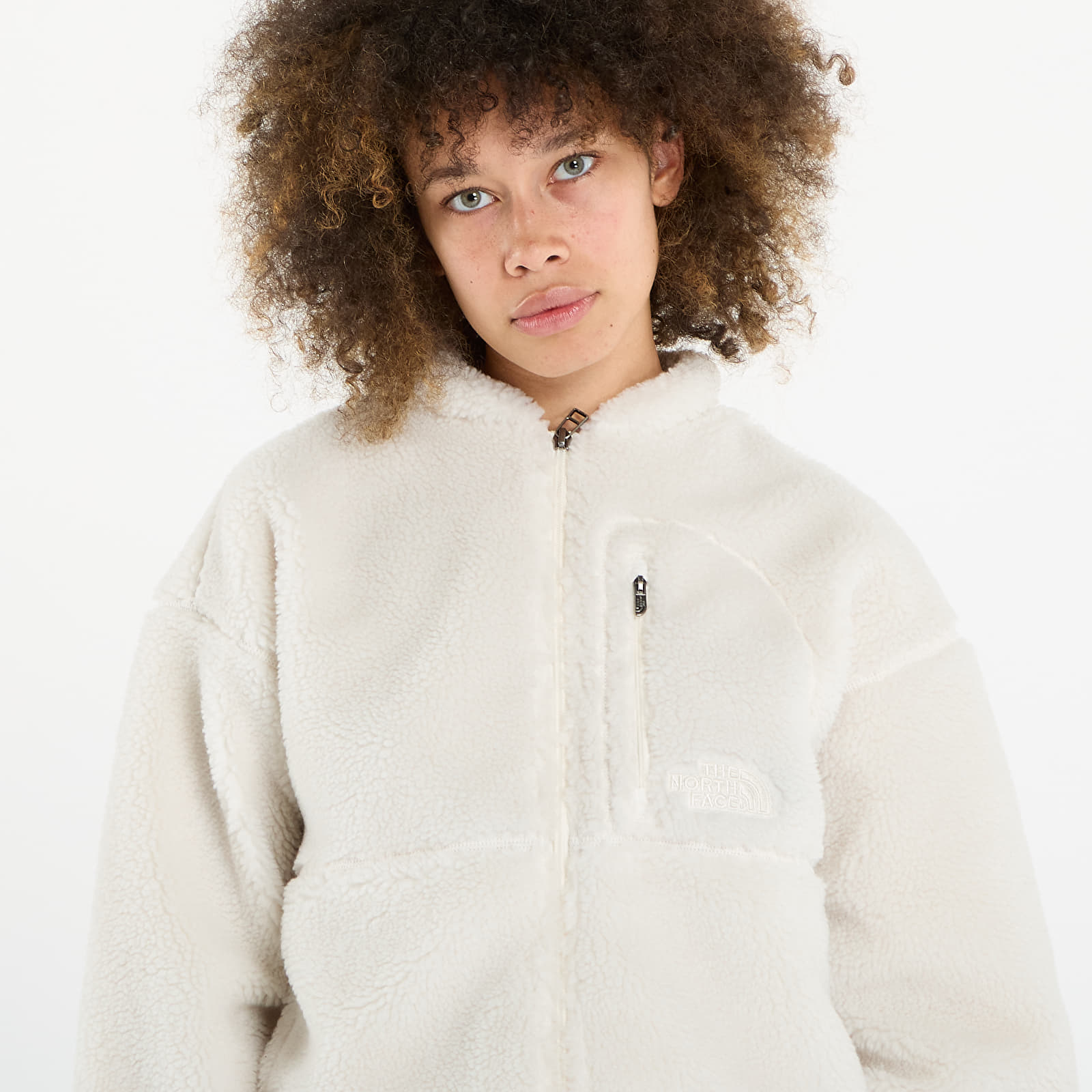 Jachete pentru femei The North Face W Extreme Pile Fz Jacket 2 White Dune