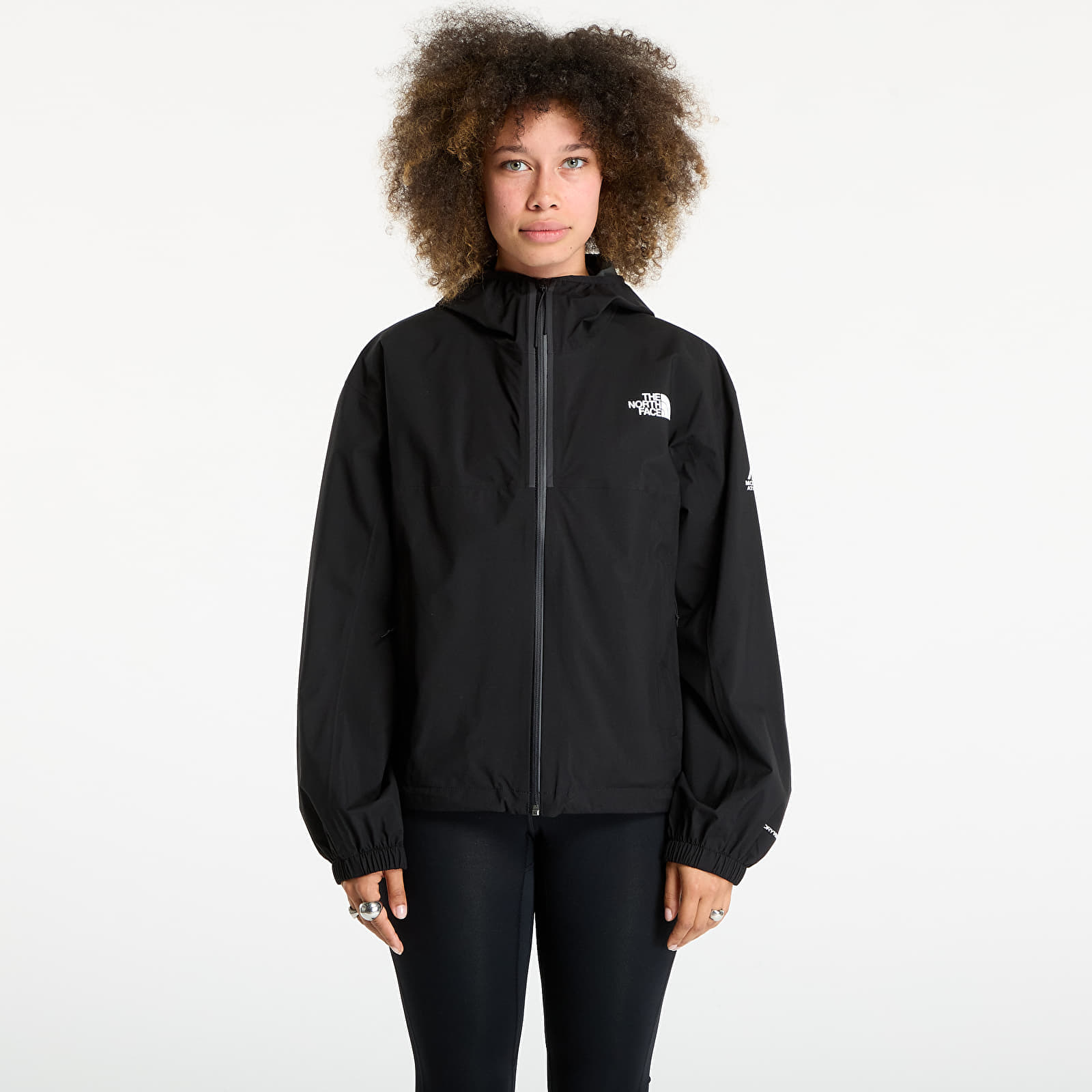 Jacket The North Face W Mountain Athletics Rainlit Hooded Jack TNF Black M
