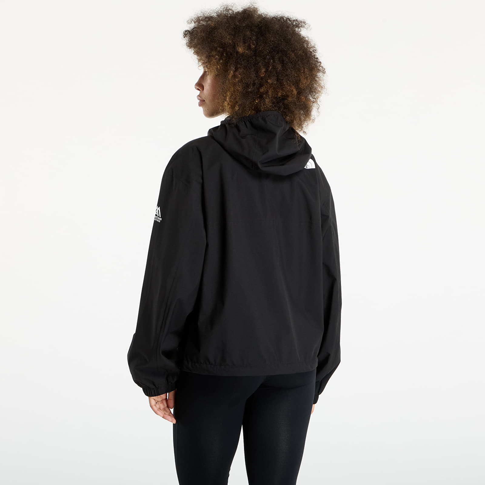 Jachete pentru femei The North Face W Mountain Athletics Rainlit Hooded Jack TNF Black