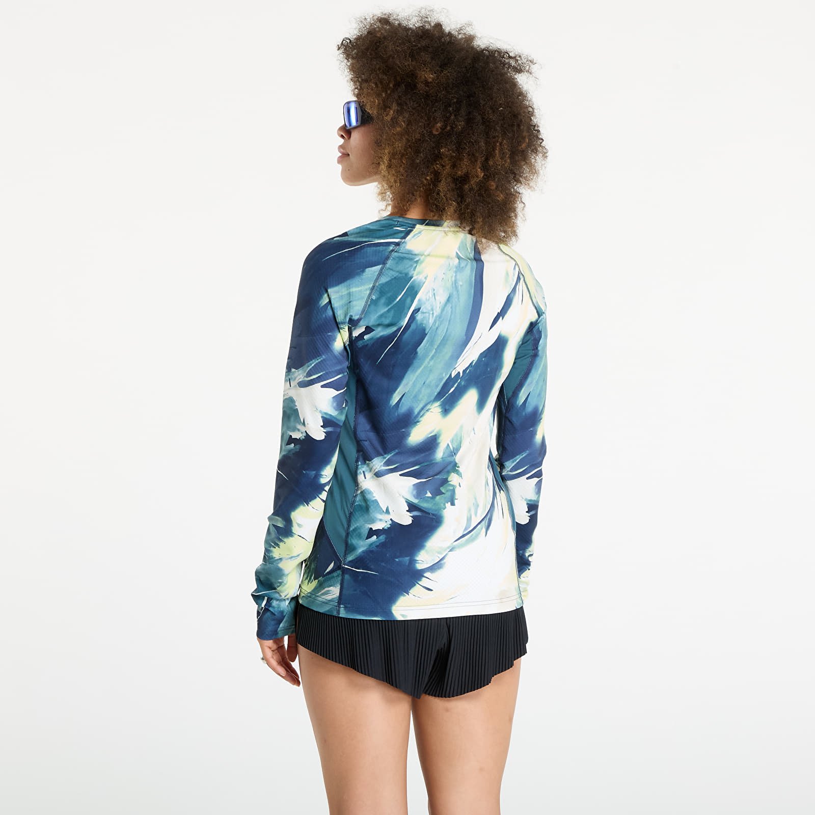 Дамски тениски Columbia Omni-Heat Infinity™ Knit LS Crew Everblue Snowflight
