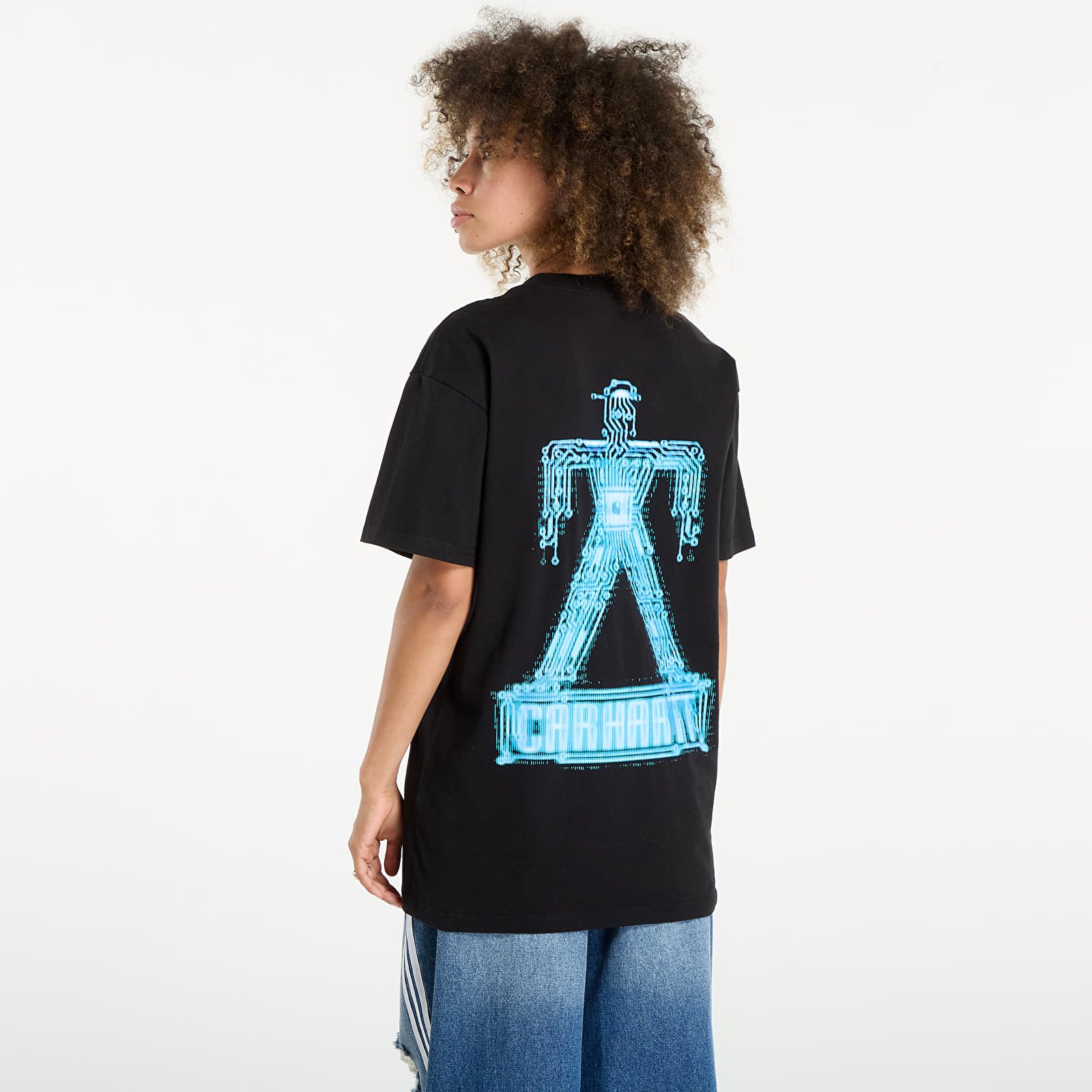 T-shirts de homem Carhartt WIP S/S Electric Boogie T-Shirt UNISEX Black