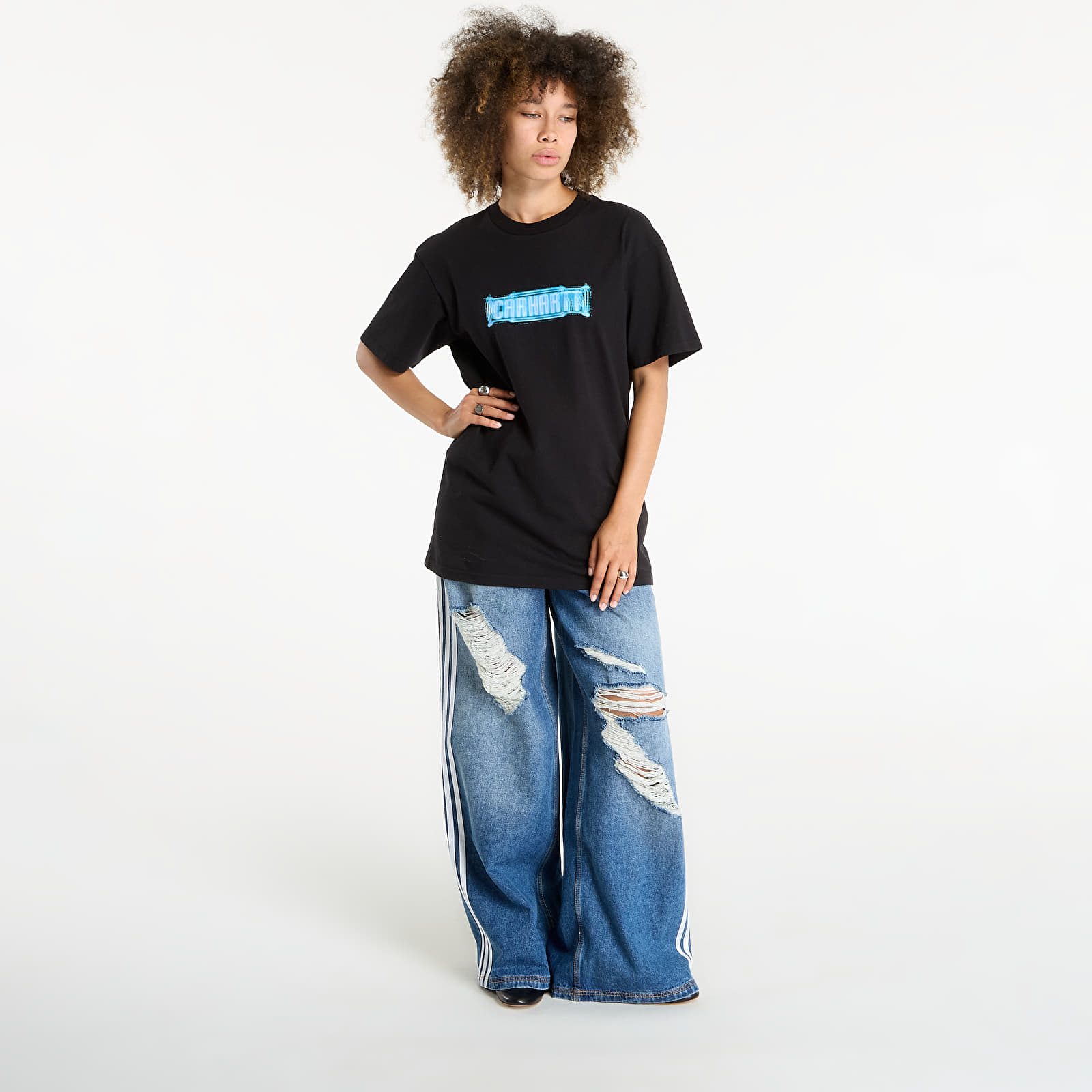 T-shirts de homem Carhartt WIP S/S Electric Boogie T-Shirt UNISEX Black