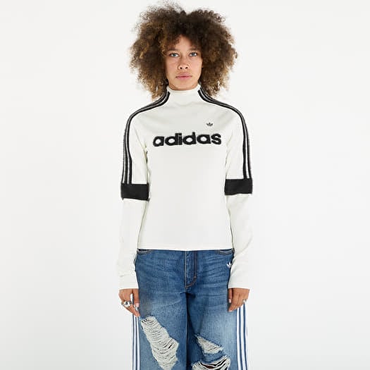 Tričko adidas Long Sleeve Long-Sleeve Top Off White