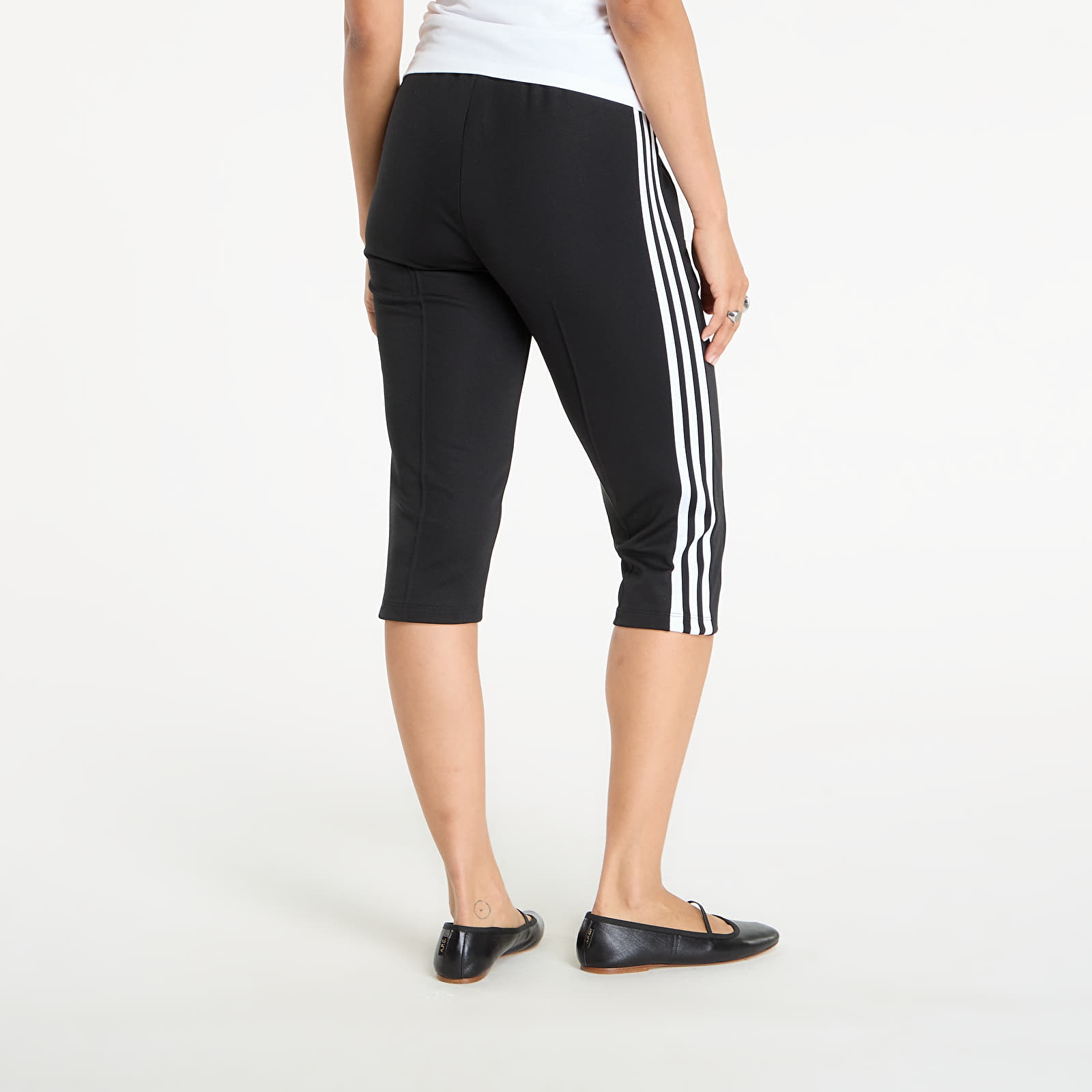 Dámské tepláky adidas Capri Trackpant Black/ White