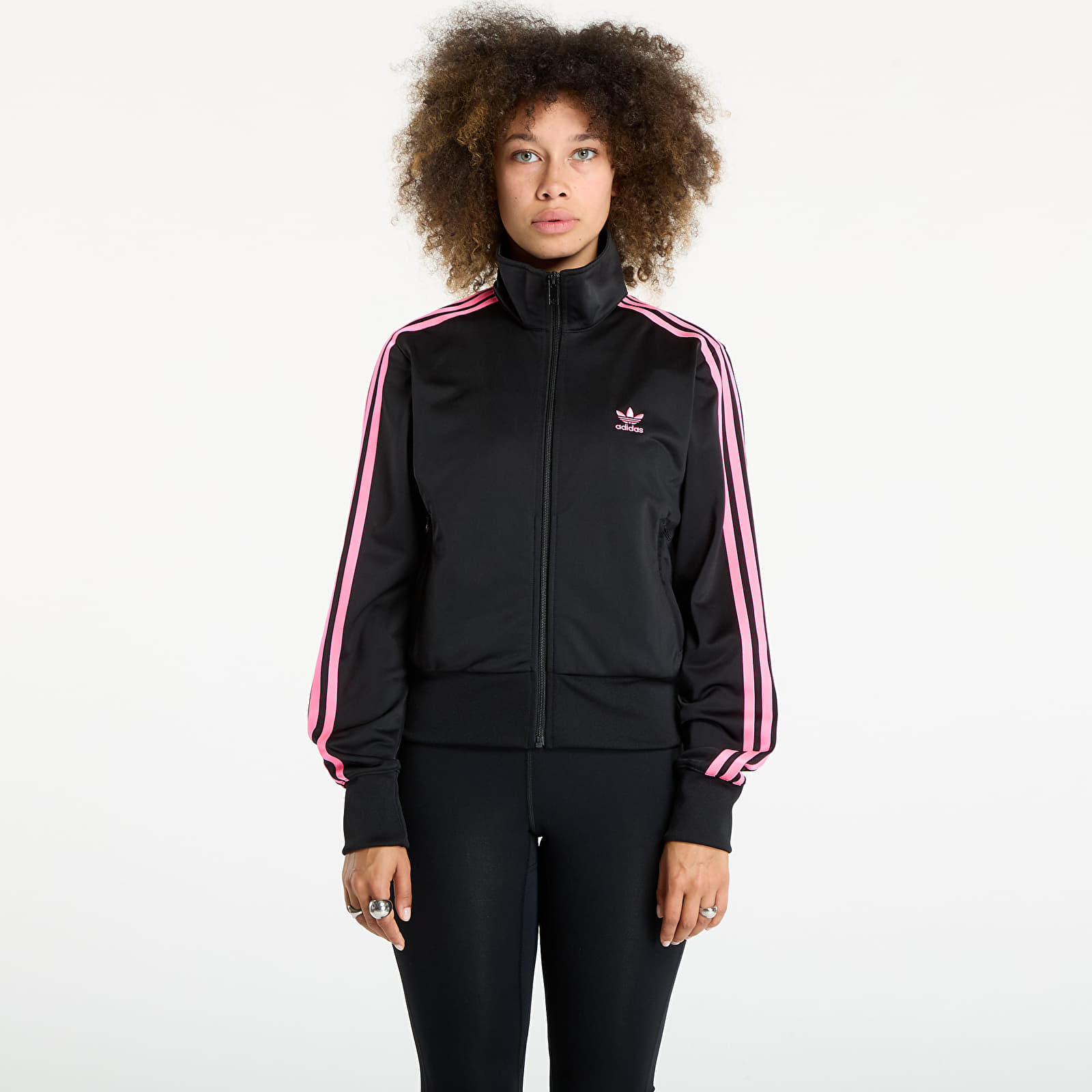 Mikiny adidas Adicolor Classics Firebird Track Top Black
