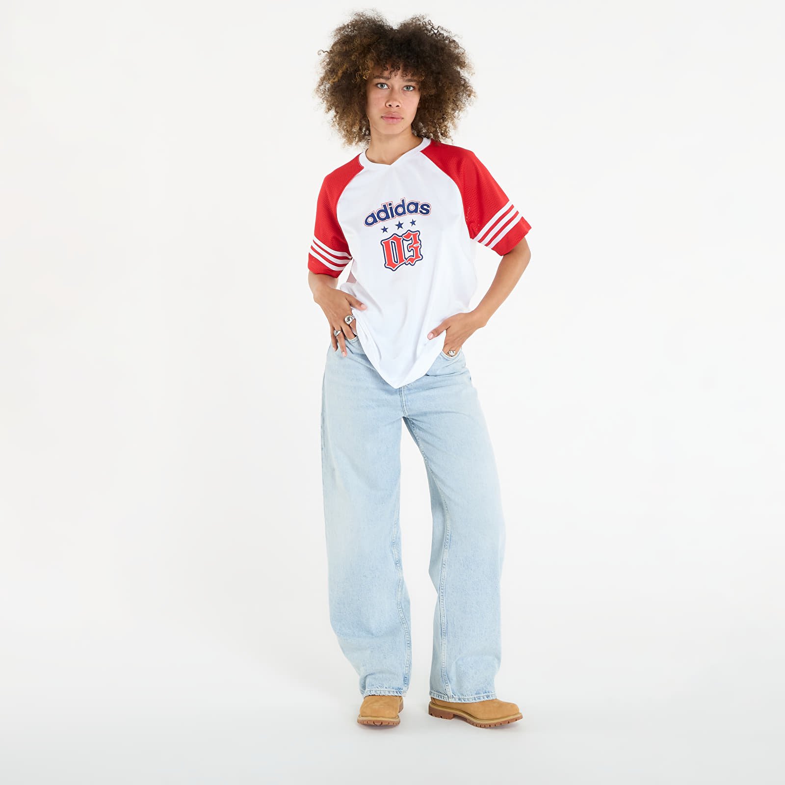 Dámské dresy adidas Originals BB Jersey White