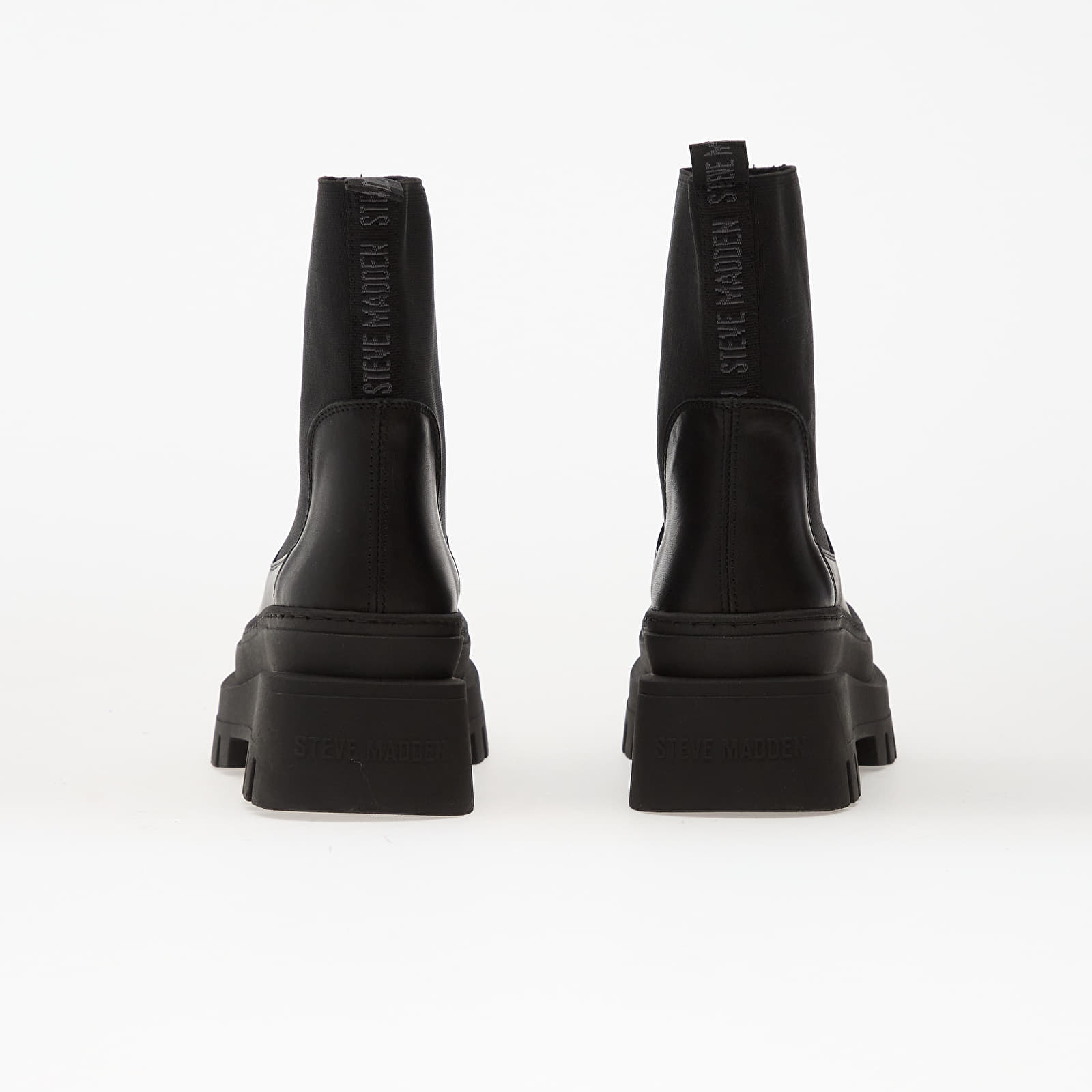 Дамски кецове и обувки Steve Madden Cassandra Black Leather