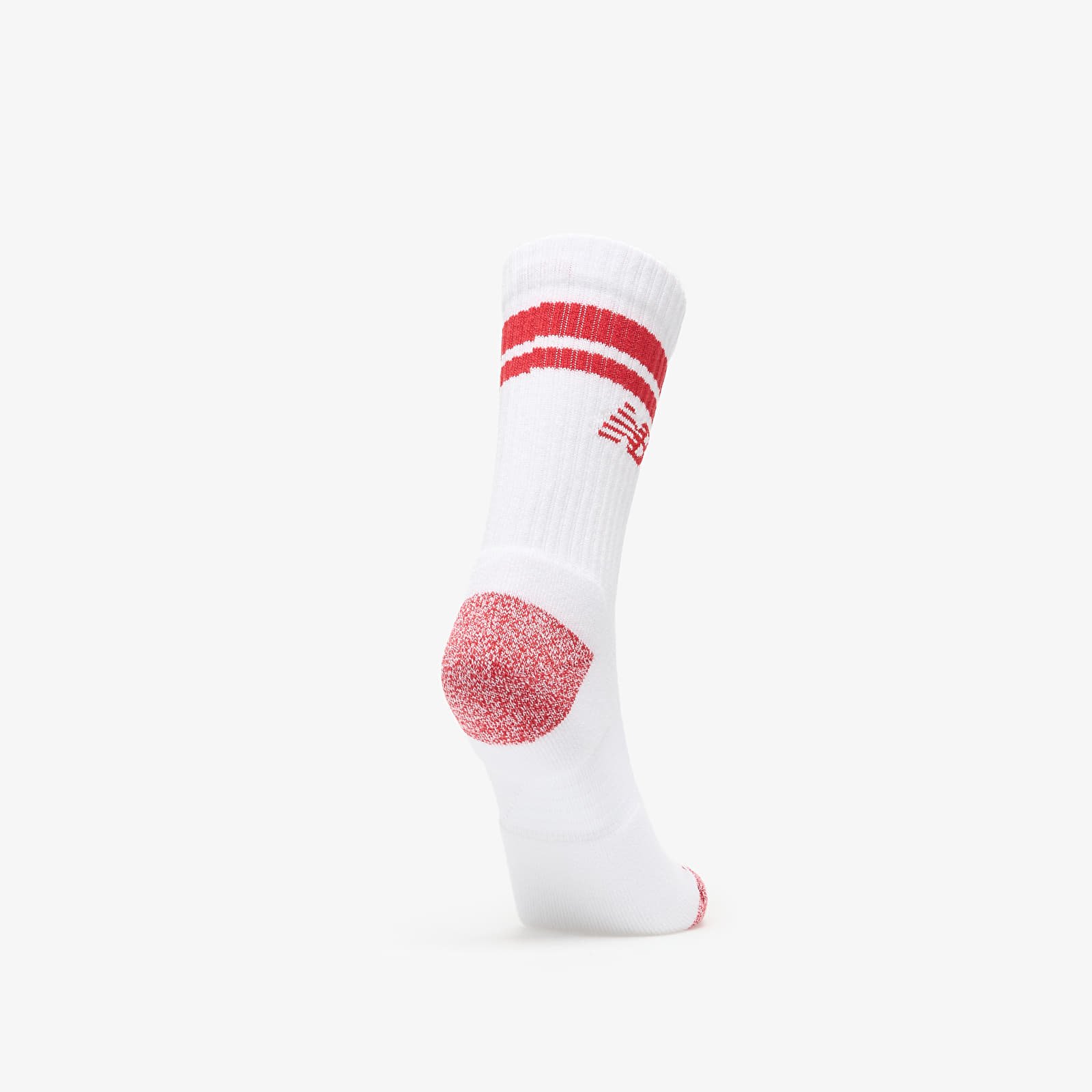 Мъжки чорапи New Balance Active Lifestyle Striped Crew Socks 3-Pack White