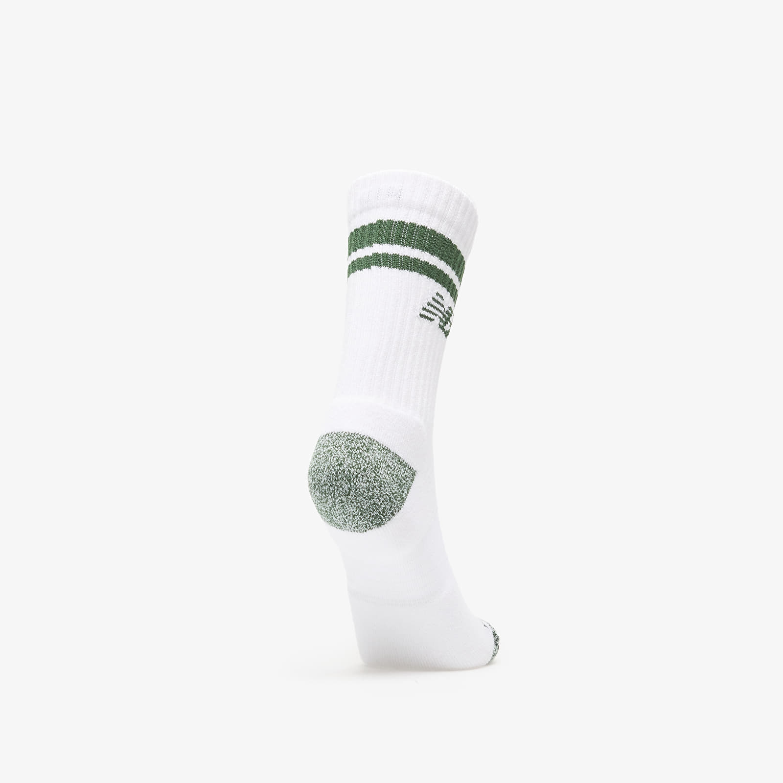 Мъжки чорапи New Balance Active Lifestyle Striped Crew Socks 3-Pack White