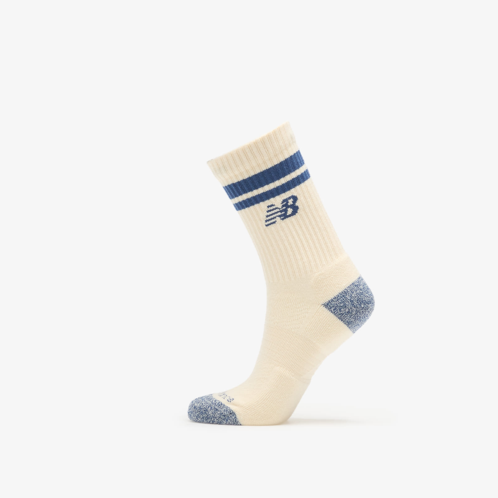 Мъжки чорапи New Balance Active Lifestyle Striped Crew Socks 3-Pack Beige