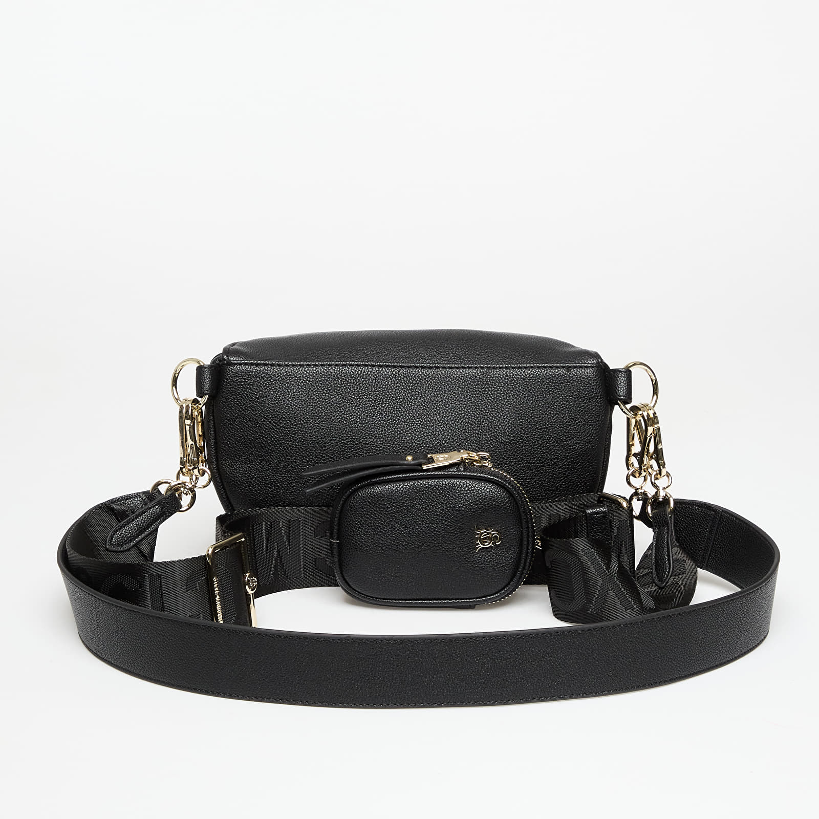 Genți de mână Steve Madden Bclarke2 Black/ Gold