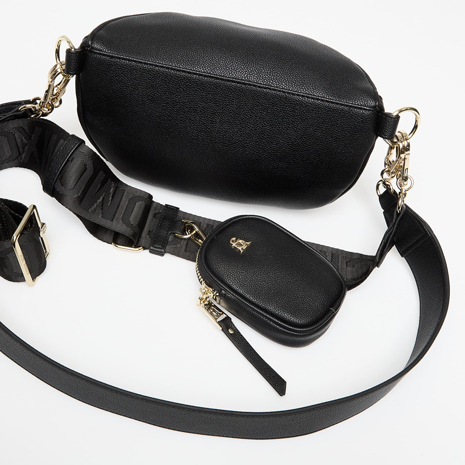 Genți de mână Steve Madden Bclarke2 Black/ Gold