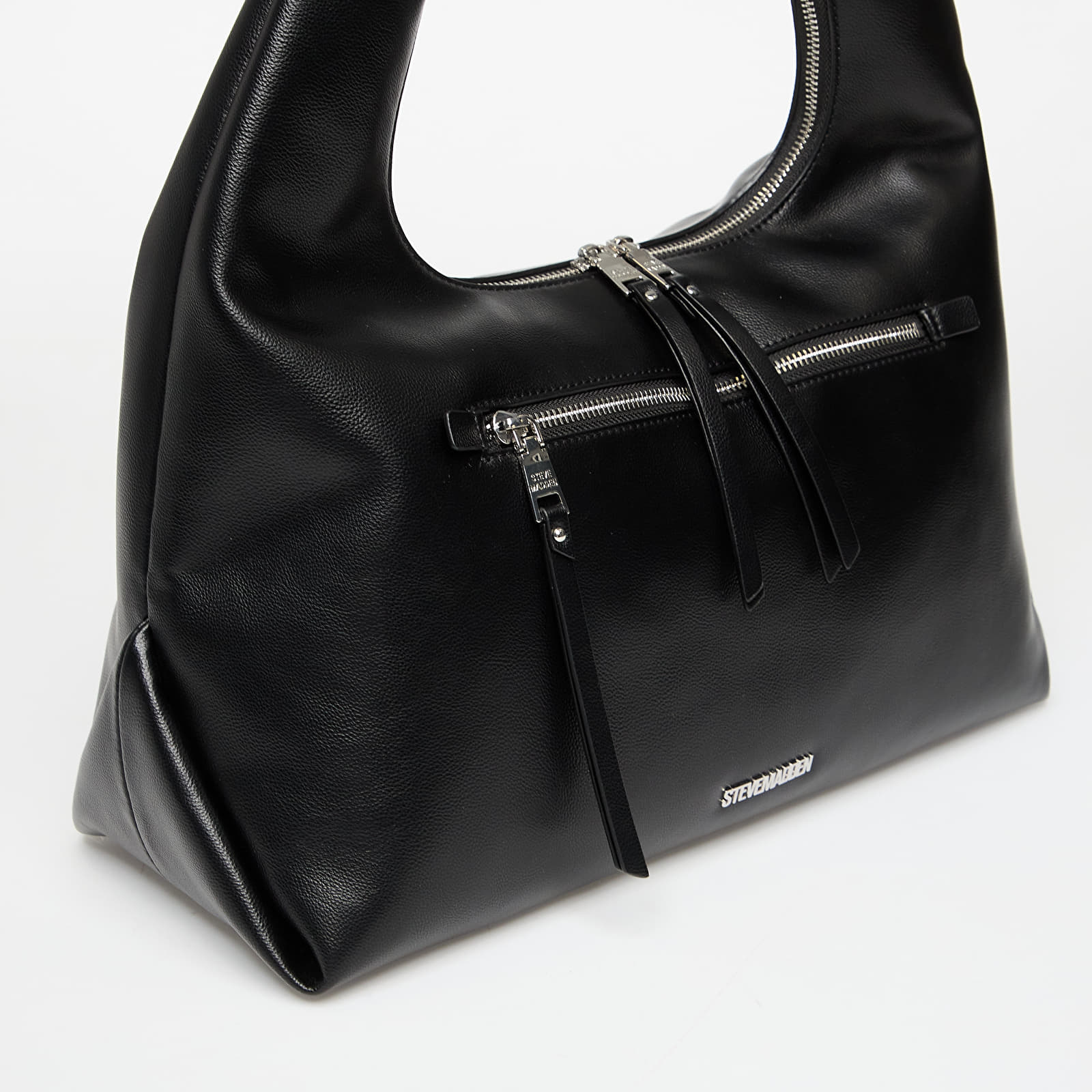 Bolsas de mão Steve Madden Biva Black/ Silver