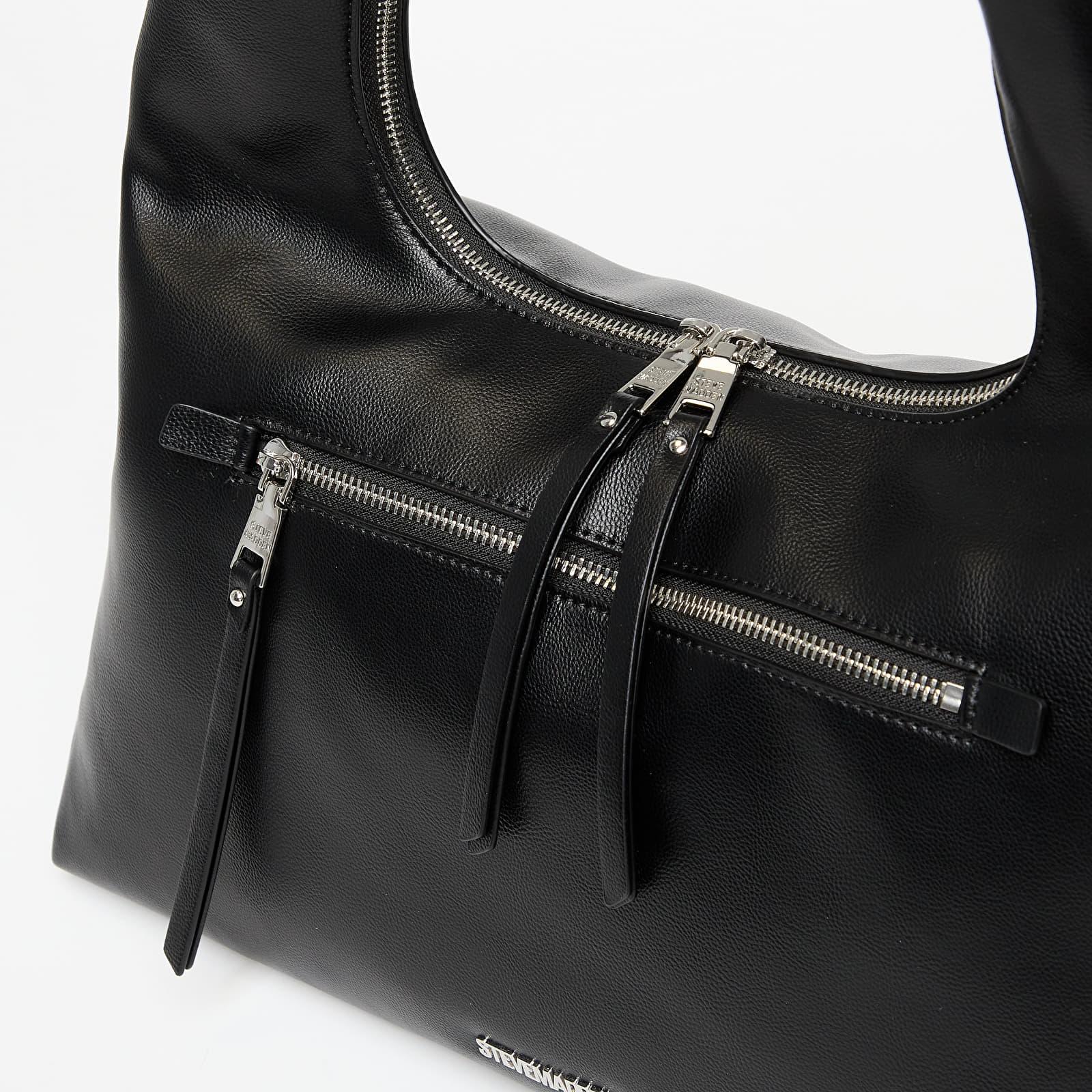 Bolsas de mão Steve Madden Biva Black/ Silver