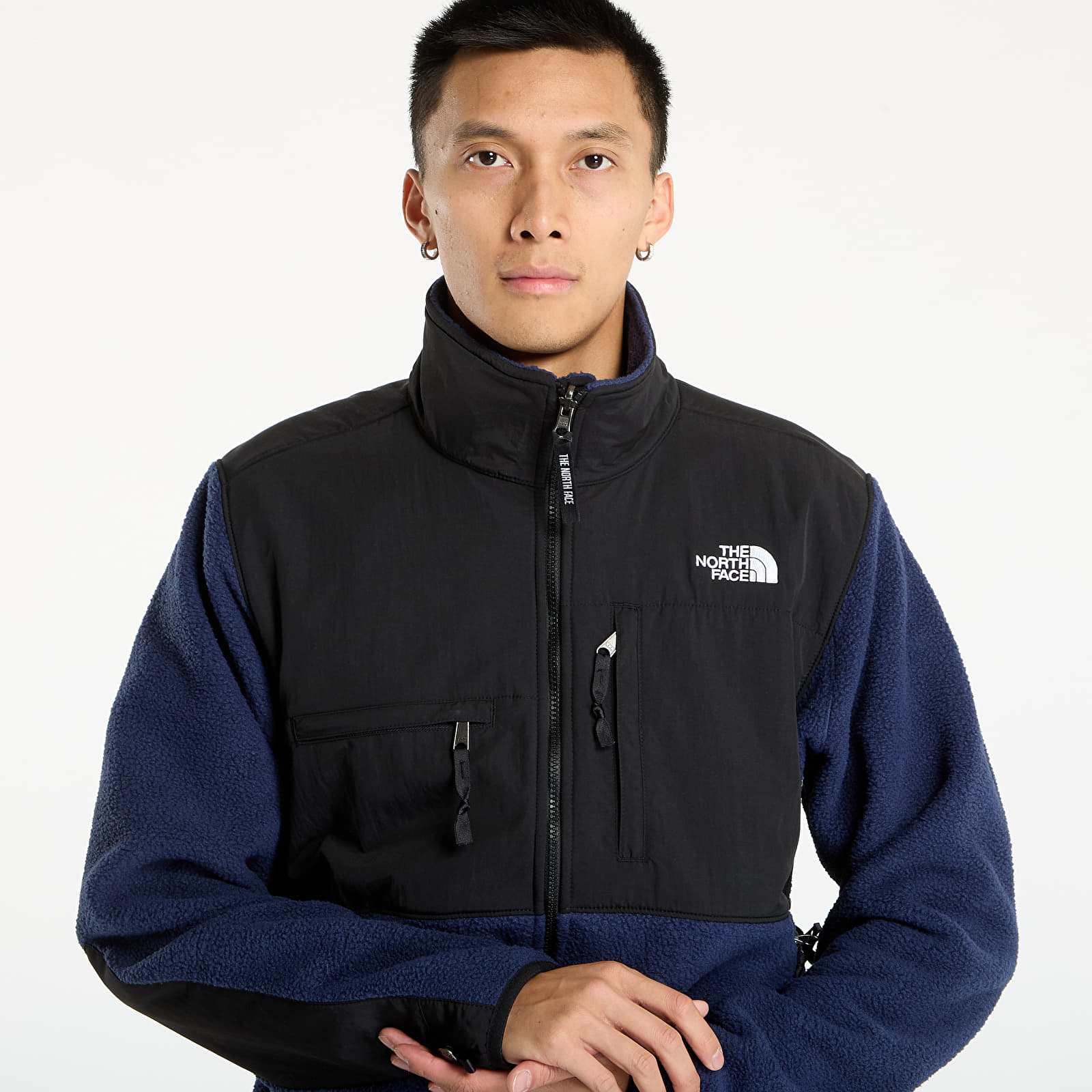 Мъжки суичъри The North Face M Retro Denali Jacket Summit Navy/ TNF Black