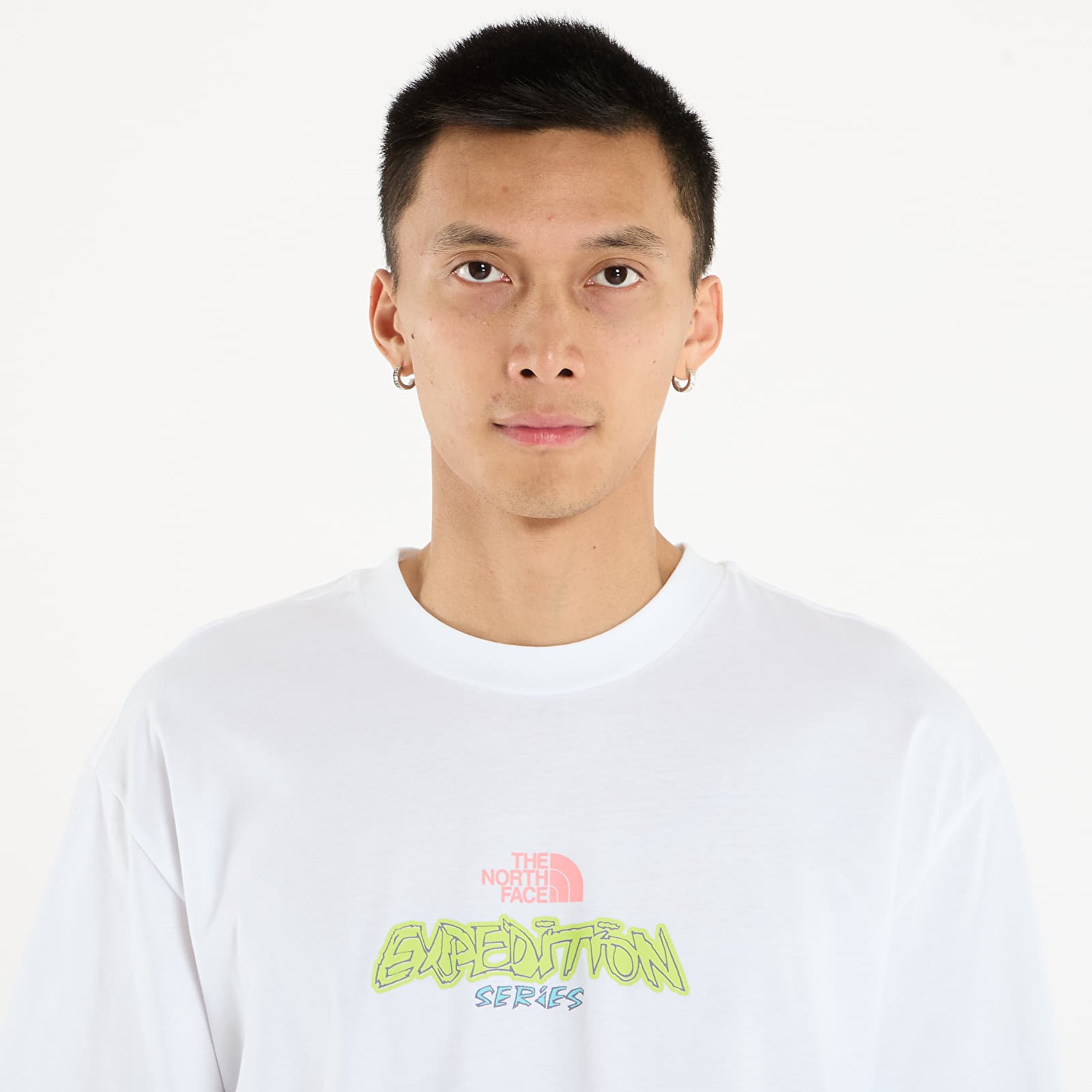Мъжки тениски The North Face U Expedition Celebration Oversized S/S Tee UNISEX TNF White