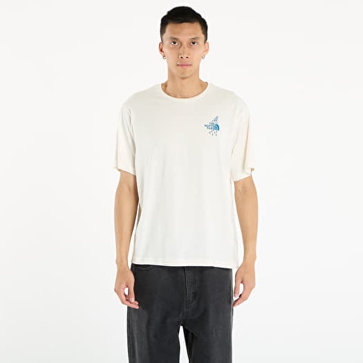 The North Face U Powder Days Relaxed S/S Tee Graphic UNISEX White Dune