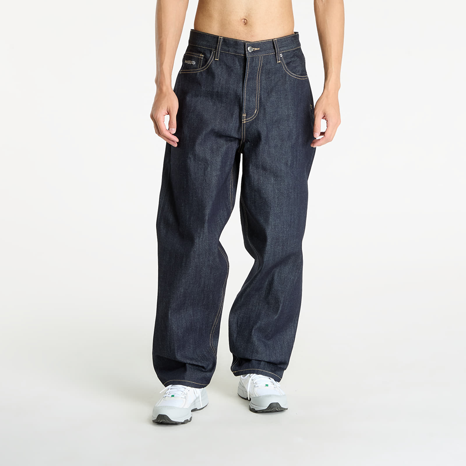 Jeans homme Wasted Paris M Signature Selvedge Casper Jeans Raw Blue
