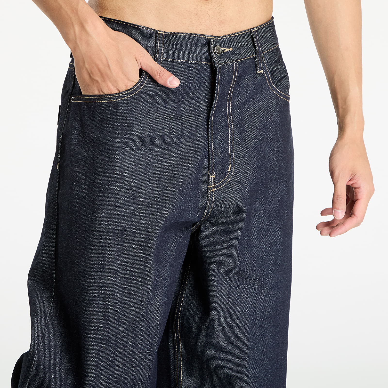 Jeans homme Wasted Paris M Signature Selvedge Casper Jeans Raw Blue