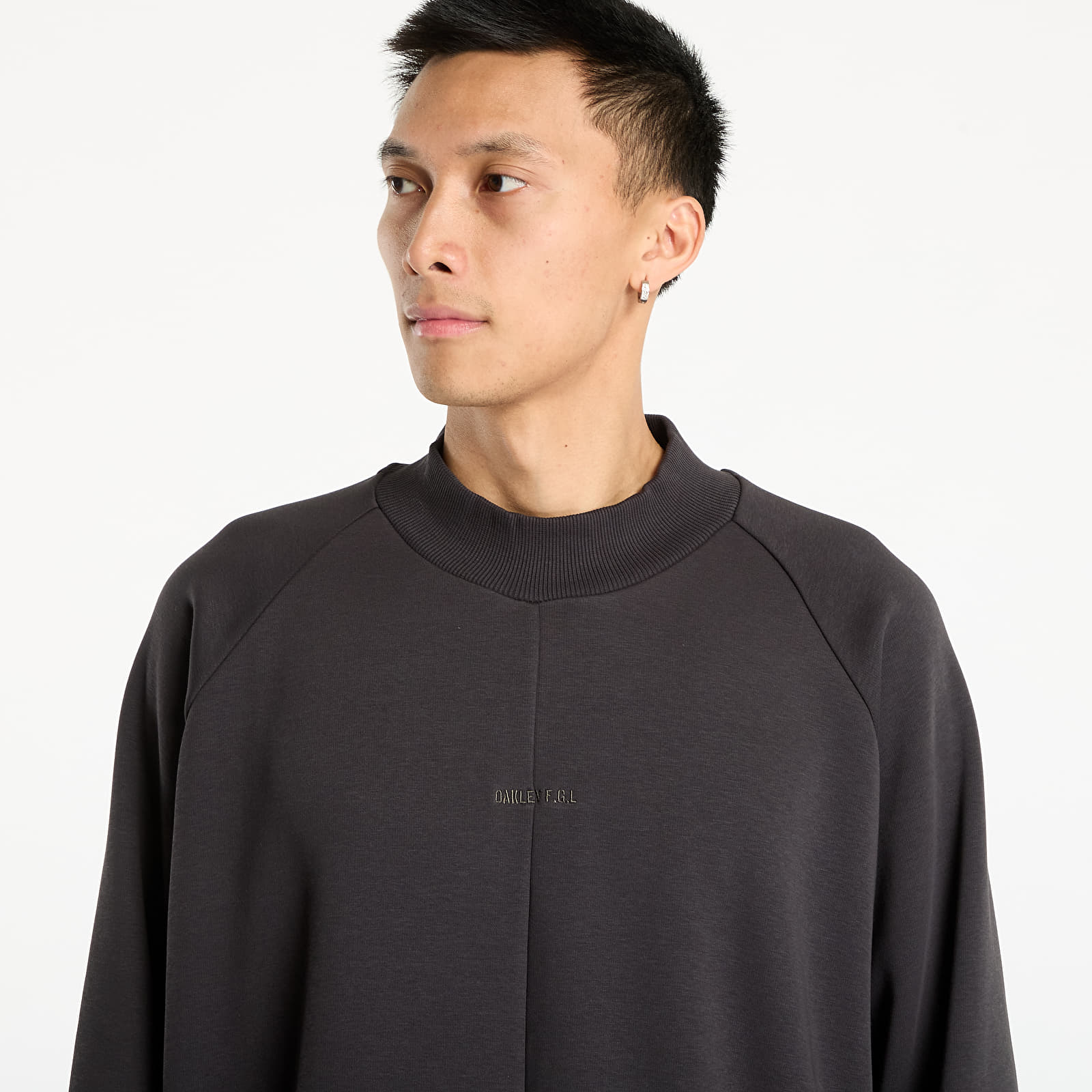 Pánské mikiny OAKLEY Fgl Slick Fleece Crew 5.7 Phantom