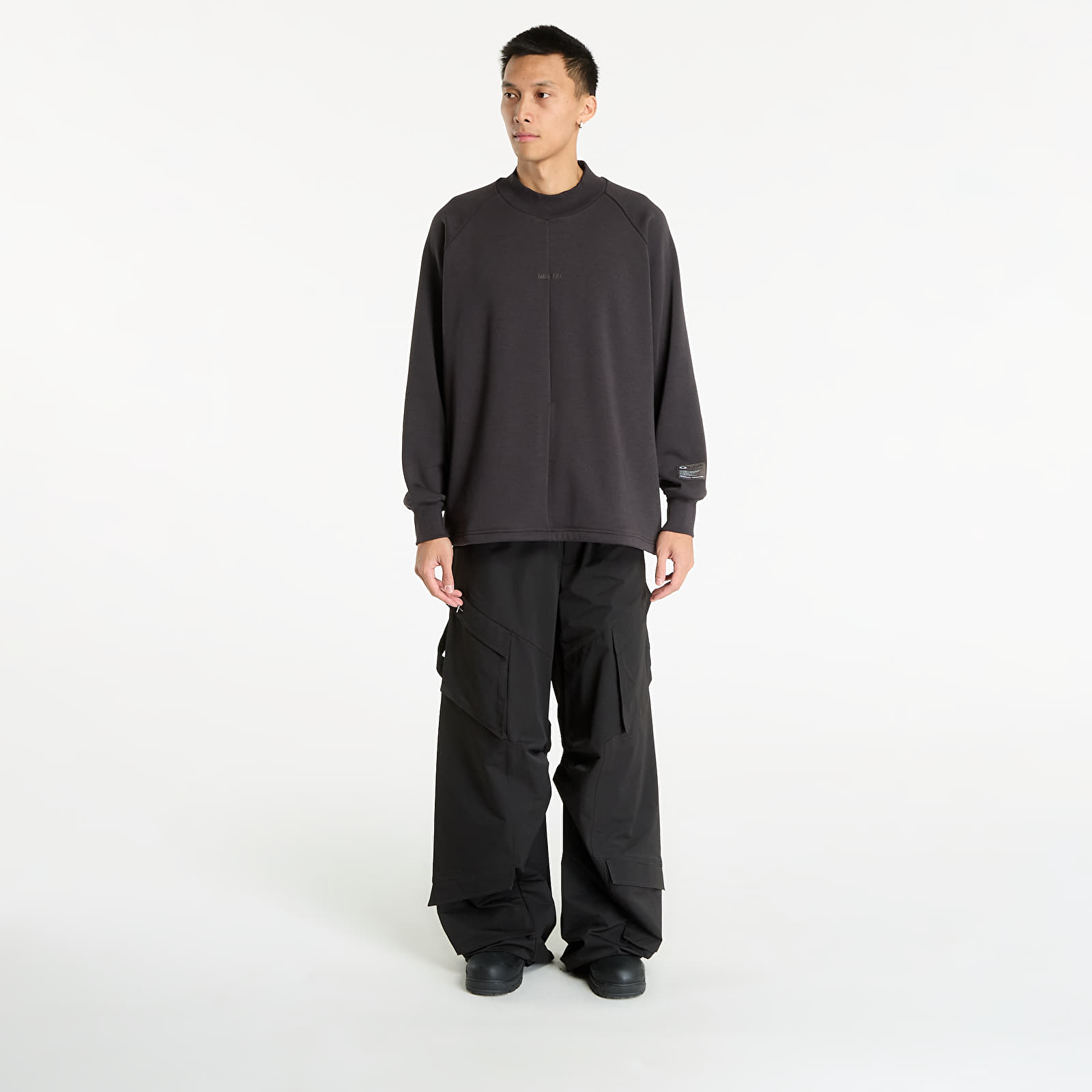 Pánské mikiny OAKLEY Fgl Slick Fleece Crew 5.7 Phantom