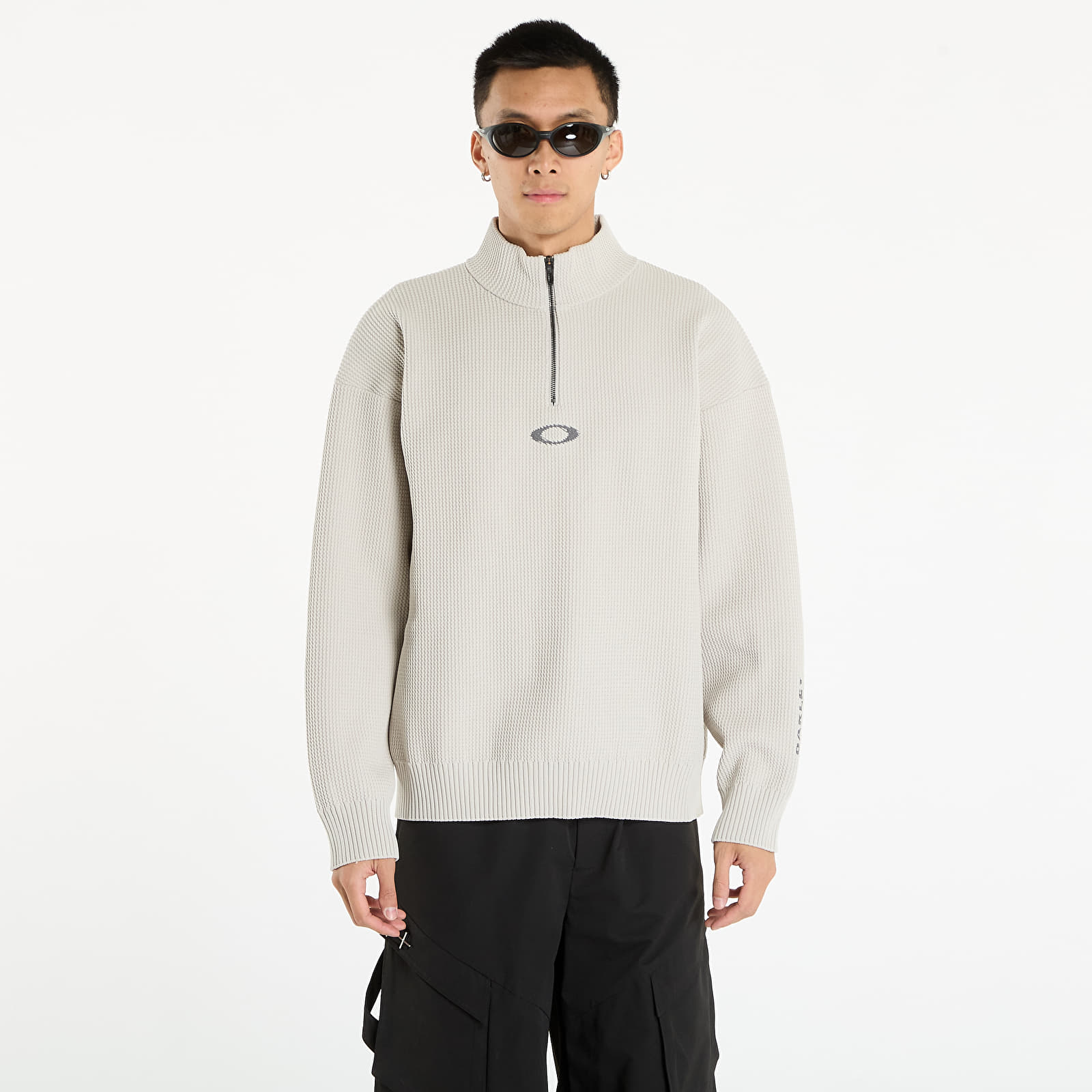 Sweats à capuche homme OAKLEY New Retro Sweater 1.0 Mist