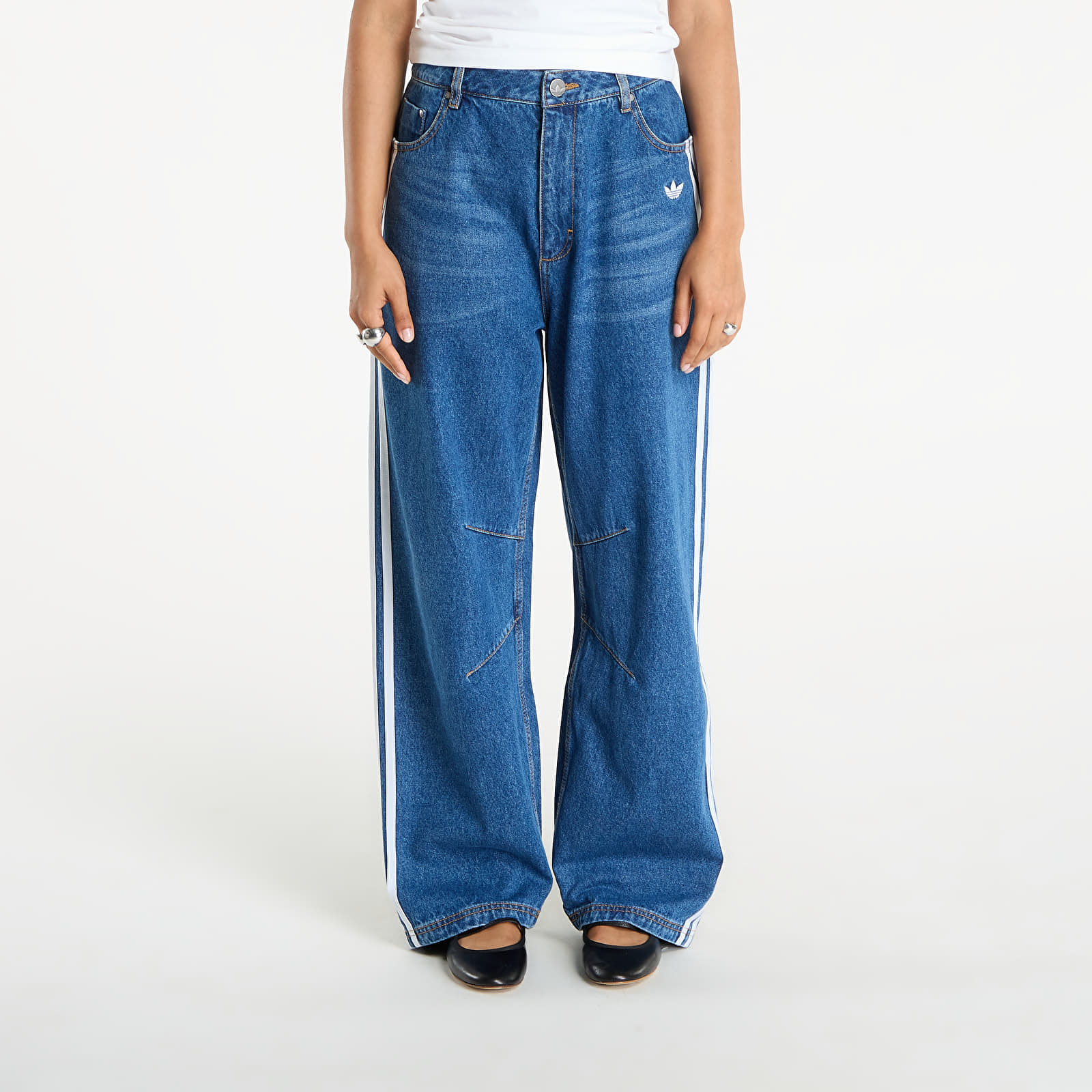 Pants adidas Originals Baggy GFX Denim Dark Blue/ Grey Two 31/32