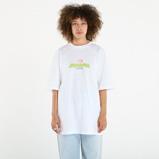 Tričko The North Face U Expedition Celebration Oversized S/S Tee UNISEX TNF White