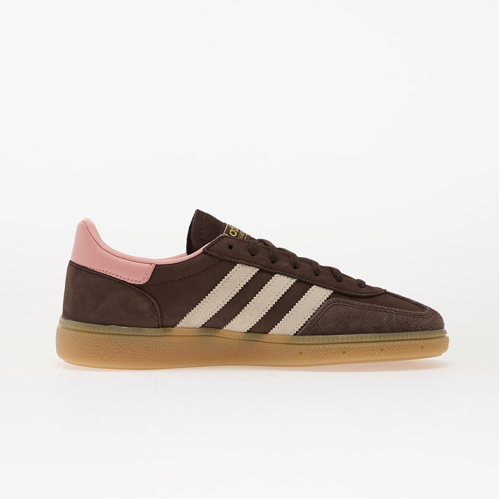 Dámské tenisky a boty adidas Handball Spezial W Dark Brown/ Aluminium/ Wonder Mauve